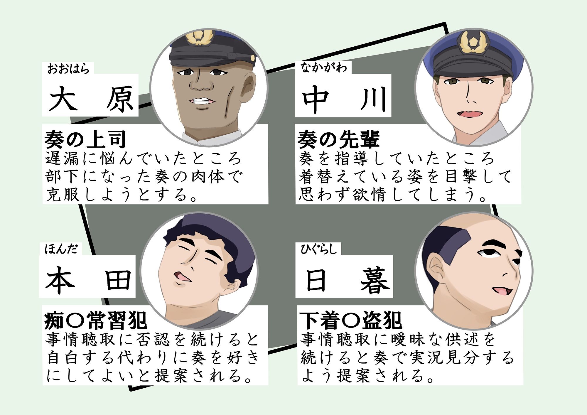 正義に燃える新人婦警が性技の手ほどきを受けて犯人から身体で自白を取る話_3