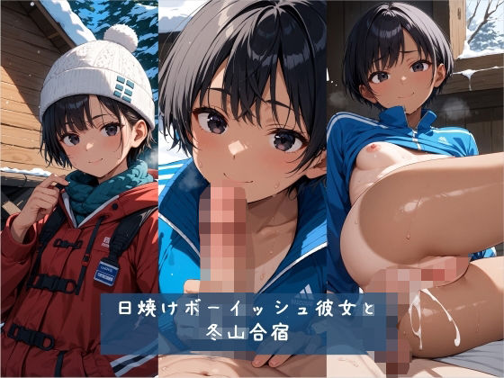 【超高画質】日焼けボーイッシュ彼女と冬山合宿 CG集