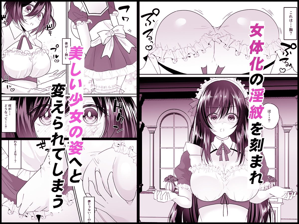 《d_500762》TSご奉仕メイド 〜悪徳領主の監査に来たのに女体化されて性処理メイドにされました〜の画像2