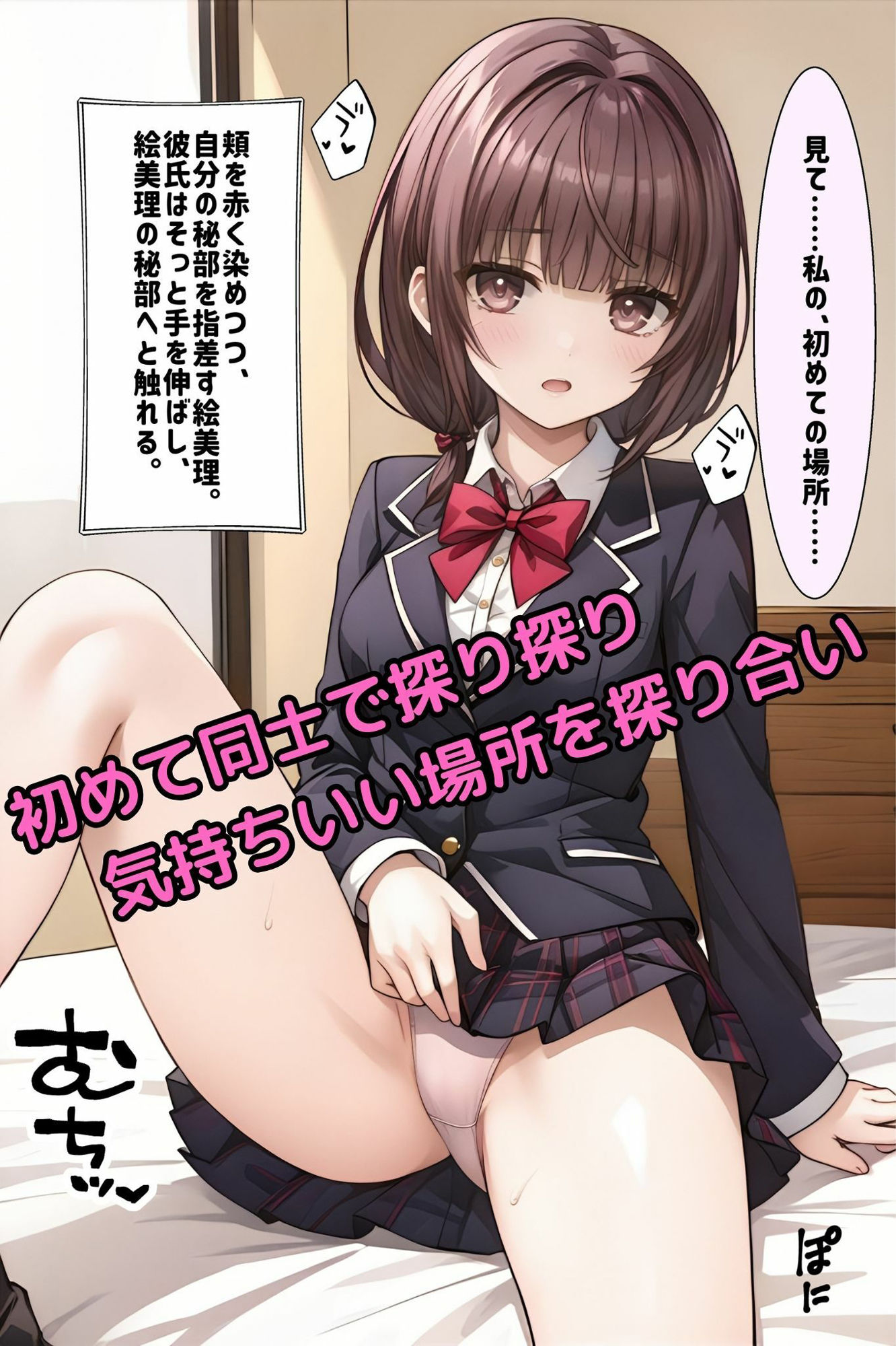 大好きな彼女の家で声を出さないように初めての内緒えっち 画像5