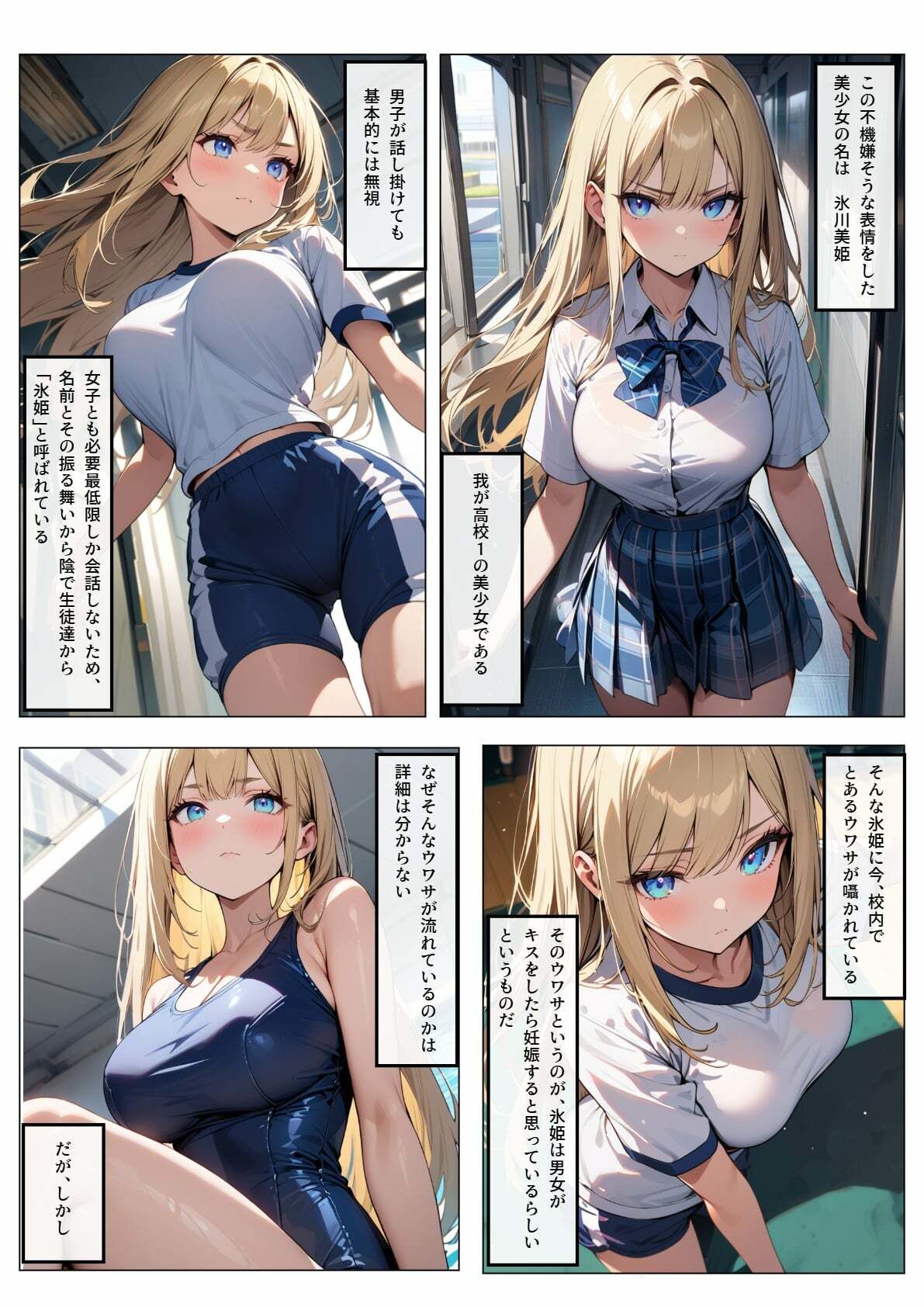 キスしたら妊娠すると思ってる美少女とセックスした話 画像1