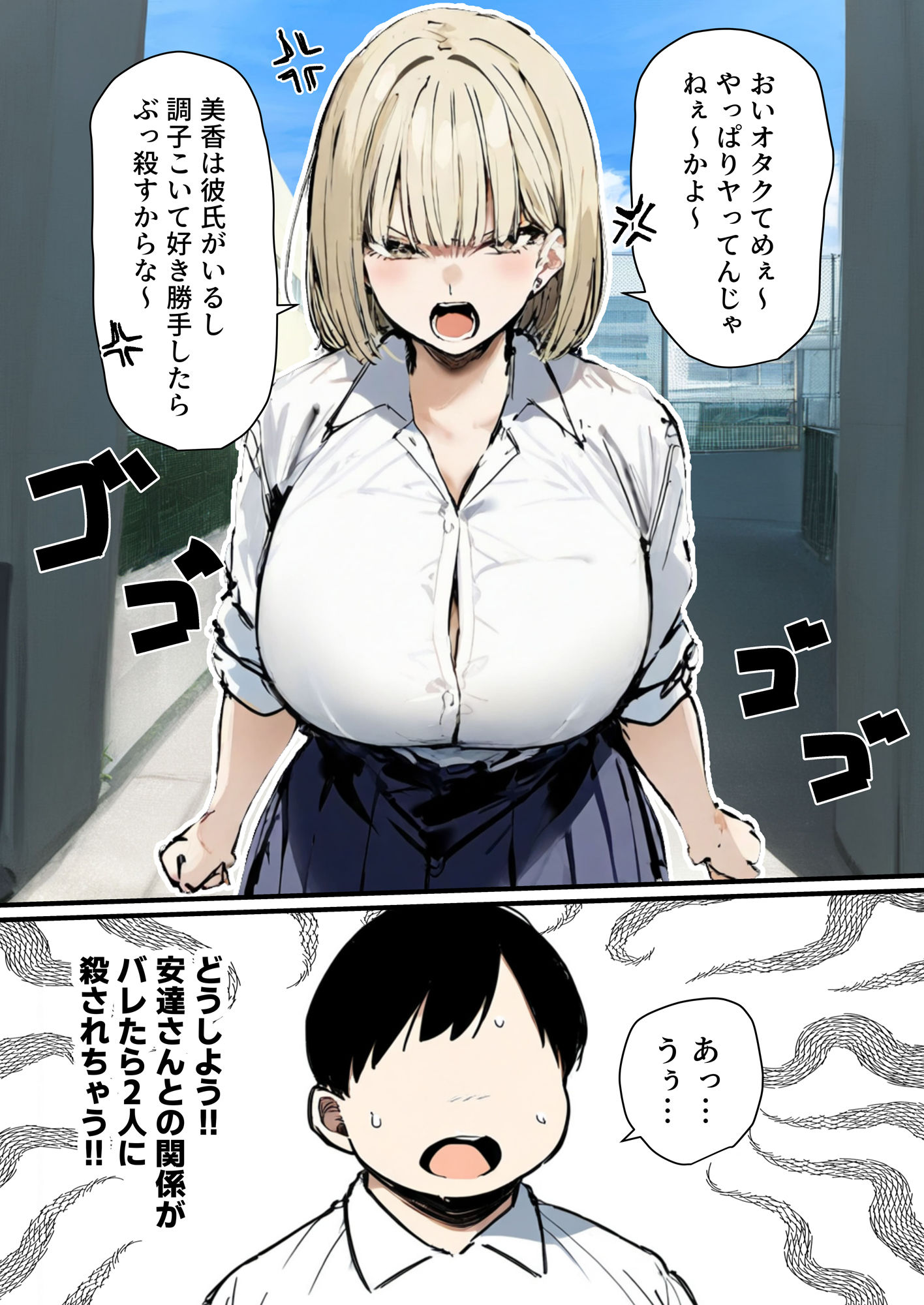 彼氏と喧嘩するたびに僕のチンポでオナニーするギャル2 画像3