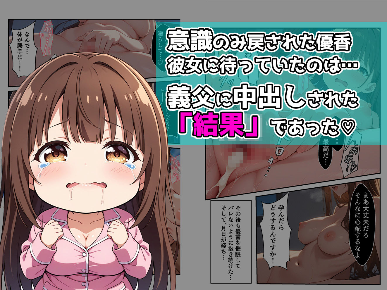 息子の嫁を催○アプリで寝取って孕ませる話 画像4