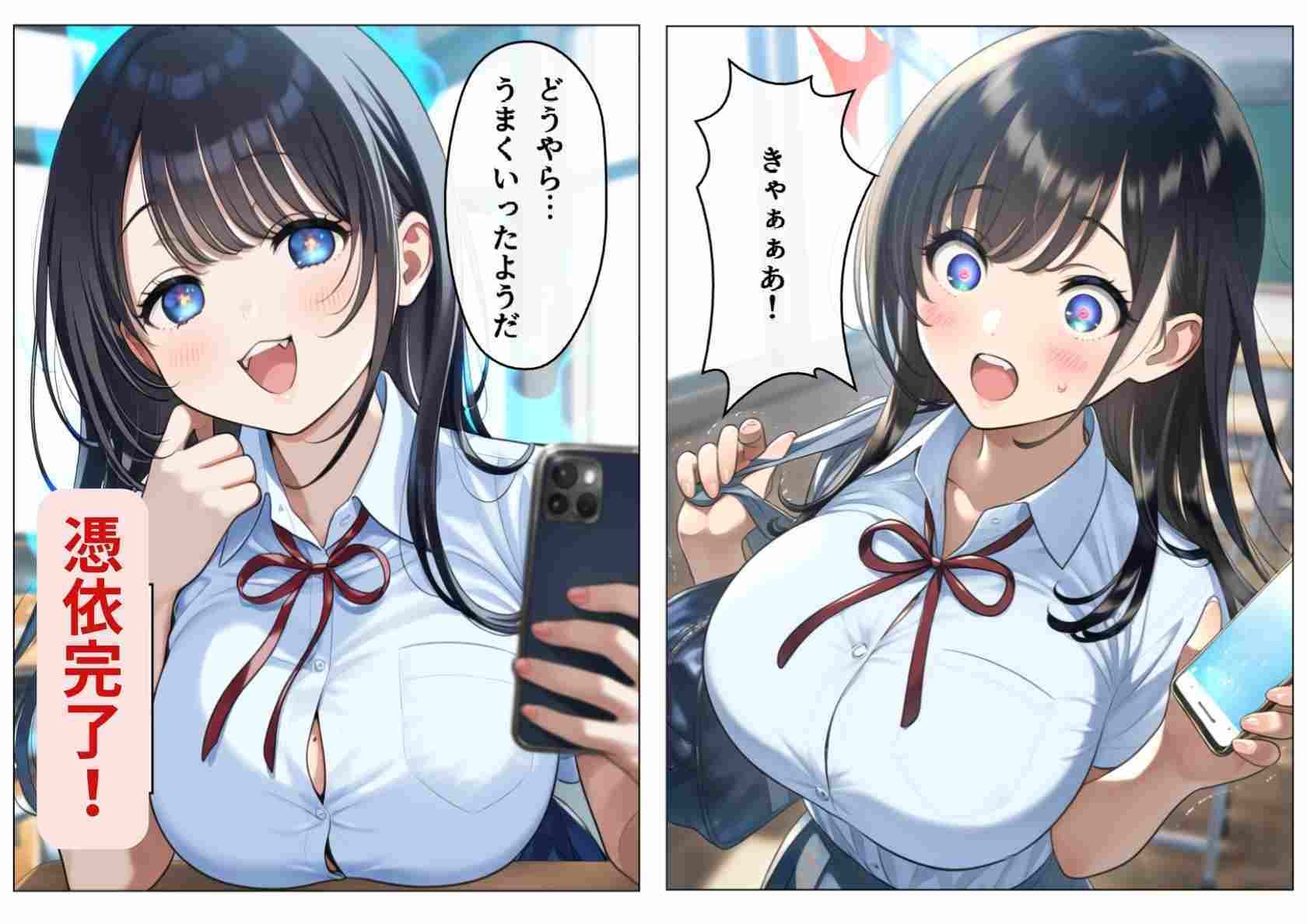 もし、性欲MAXの男子がクラスの巨乳清楚JKに憑依したら_3