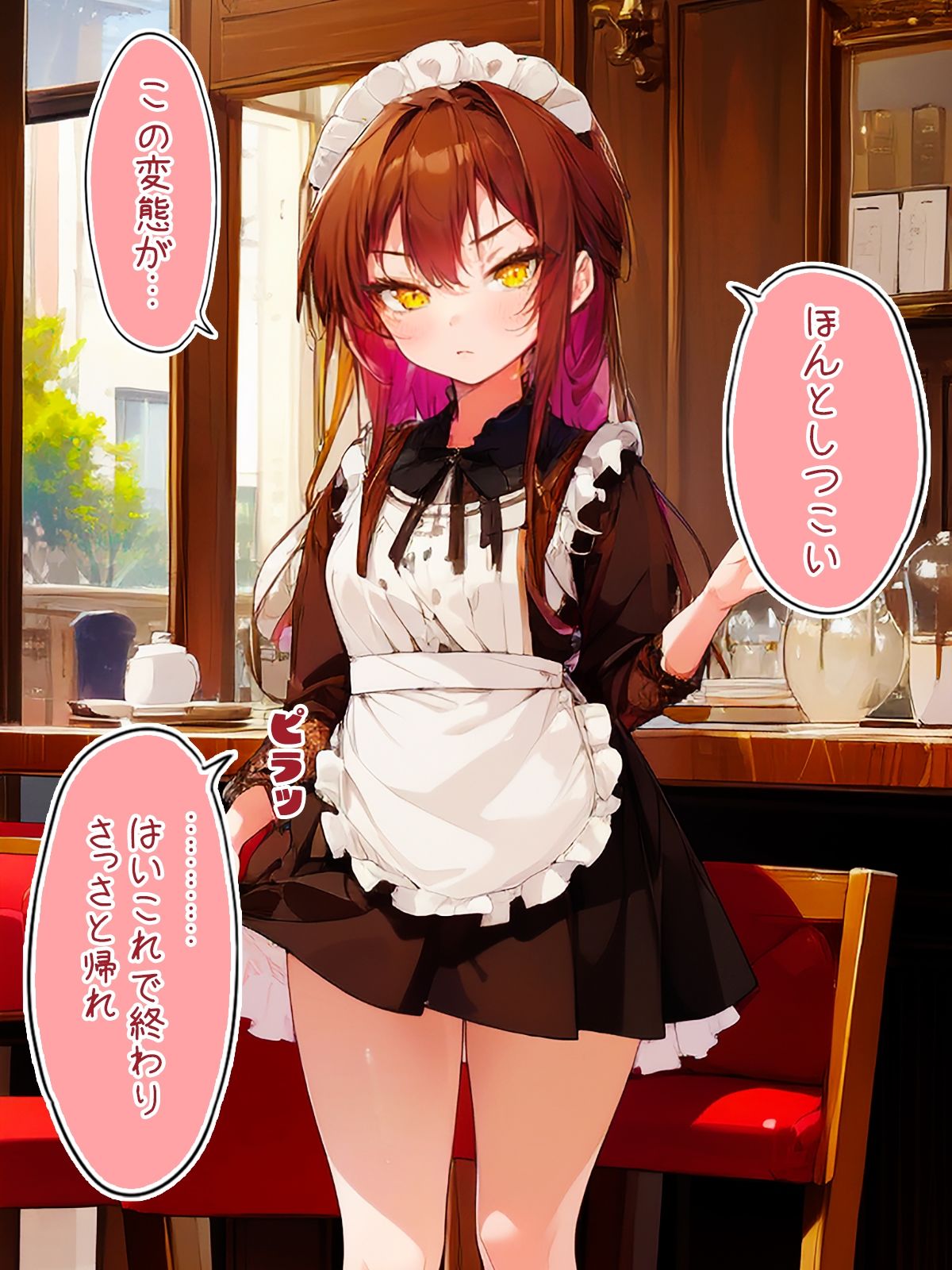 毎日キレながらパンツを見せてくれるカフェ店員 画像4