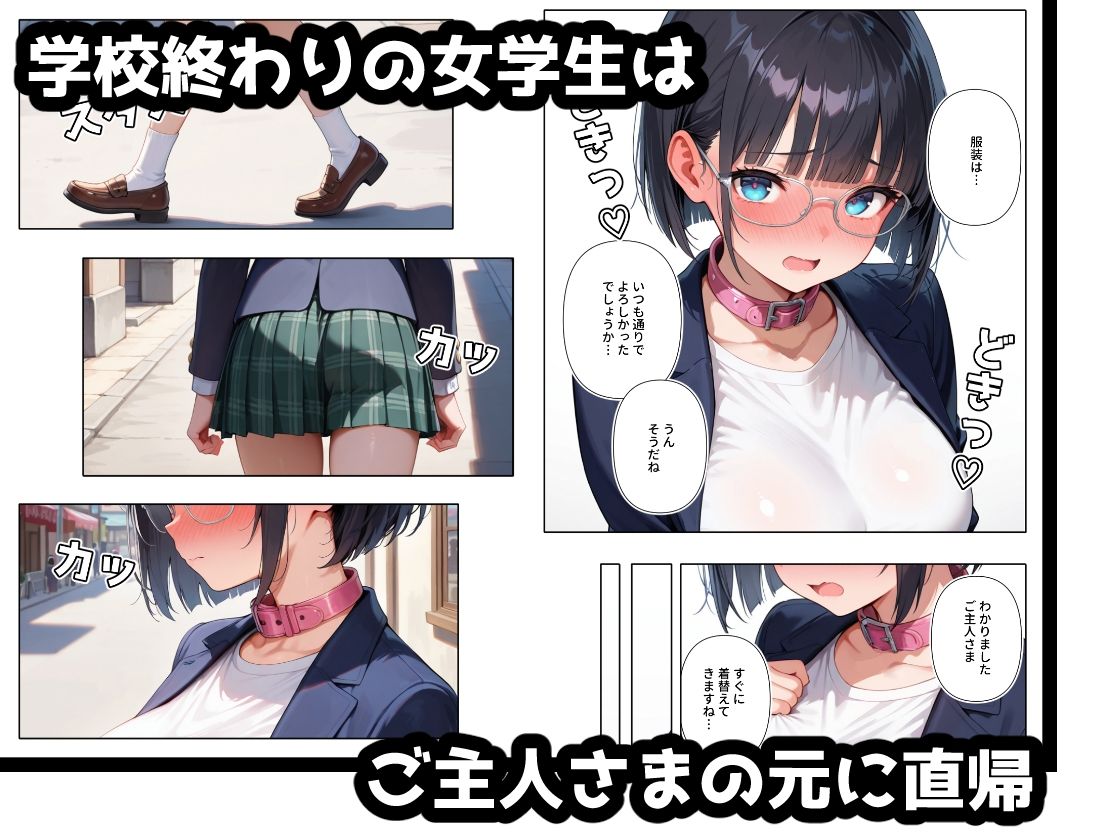 最近、巨乳の女学生を飼い始めました。1