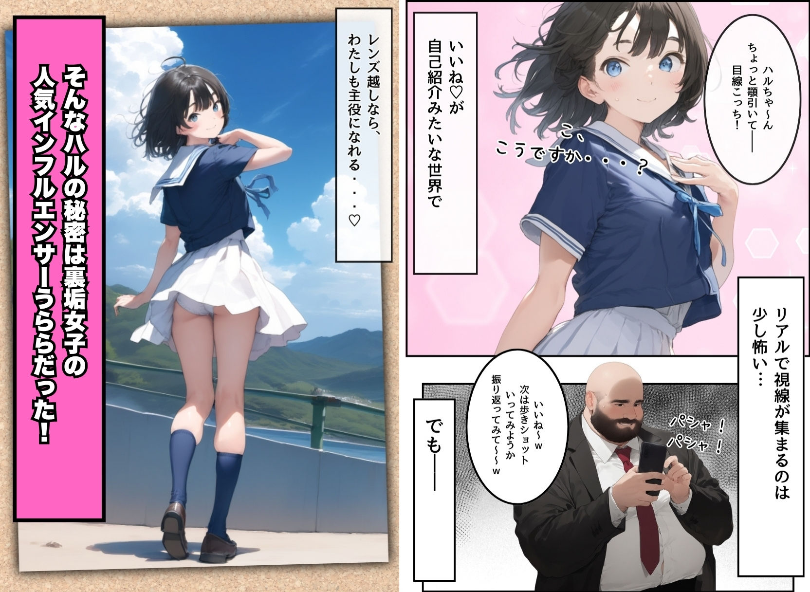 サンプル画像3:地味で華奢な裏垢女子がおじさんに甘やかされてハメ撮り撮影〜BSS編、僕が先に好きだったのに〜(種付け出版) [d_515953]