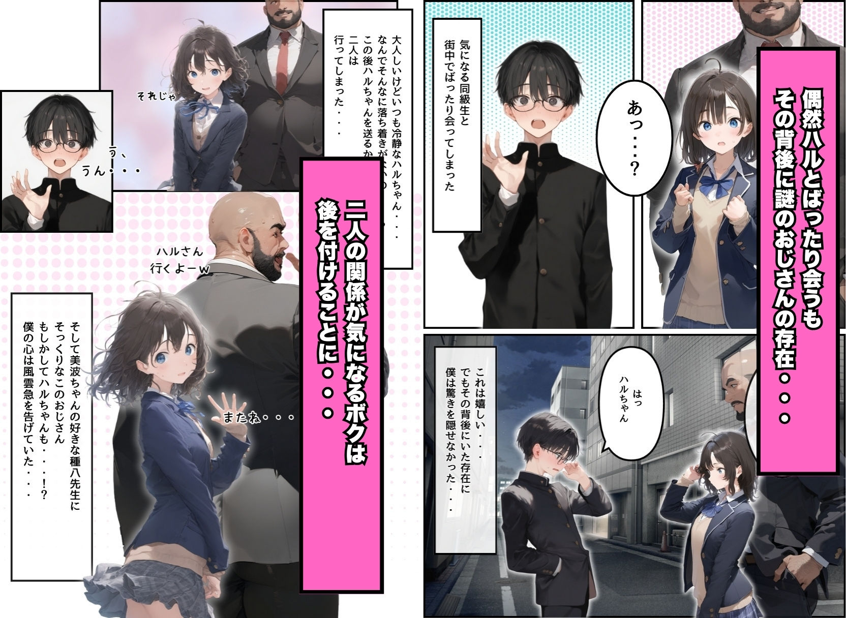 サンプル画像4:地味で華奢な裏垢女子がおじさんに甘やかされてハメ撮り撮影〜BSS編、僕が先に好きだったのに〜(種付け出版) [d_515953]