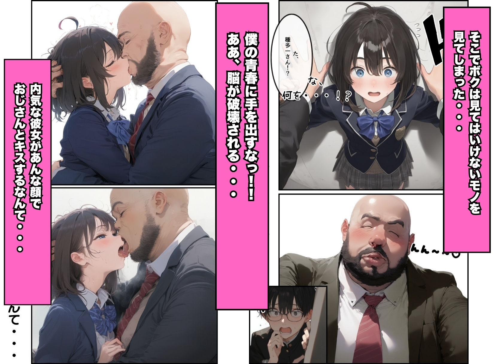 サンプル画像5:地味で華奢な裏垢女子がおじさんに甘やかされてハメ撮り撮影〜BSS編、僕が先に好きだったのに〜(種付け出版) [d_515953]