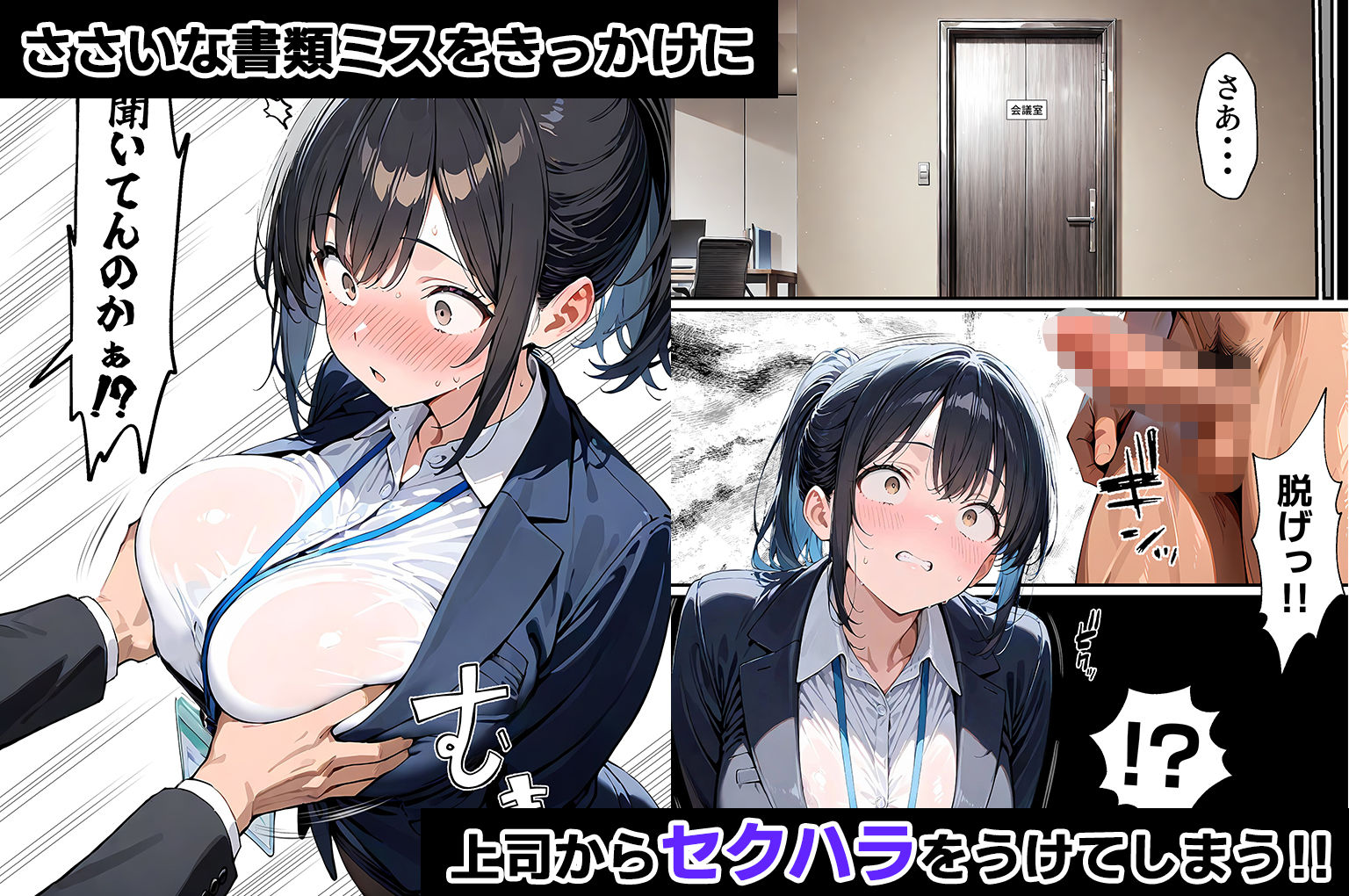 《d_516509》女体化したら性処理係に配置換えされた話の画像2