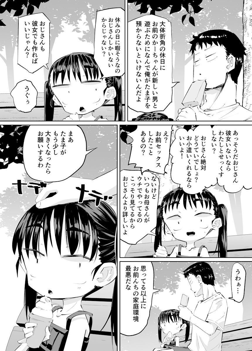 ませた姪っ子がおもらししたからエロい事した2