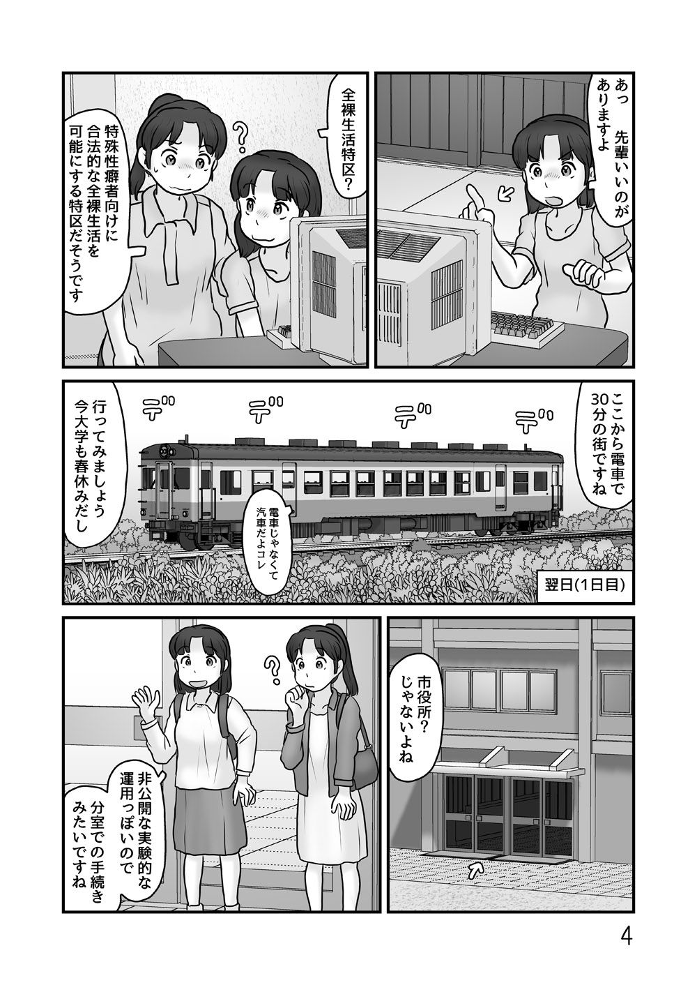 全裸で生活してみる3