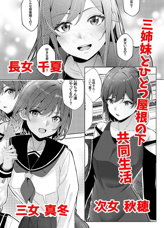 三姉妹と僕の性活記録【心春編】_2