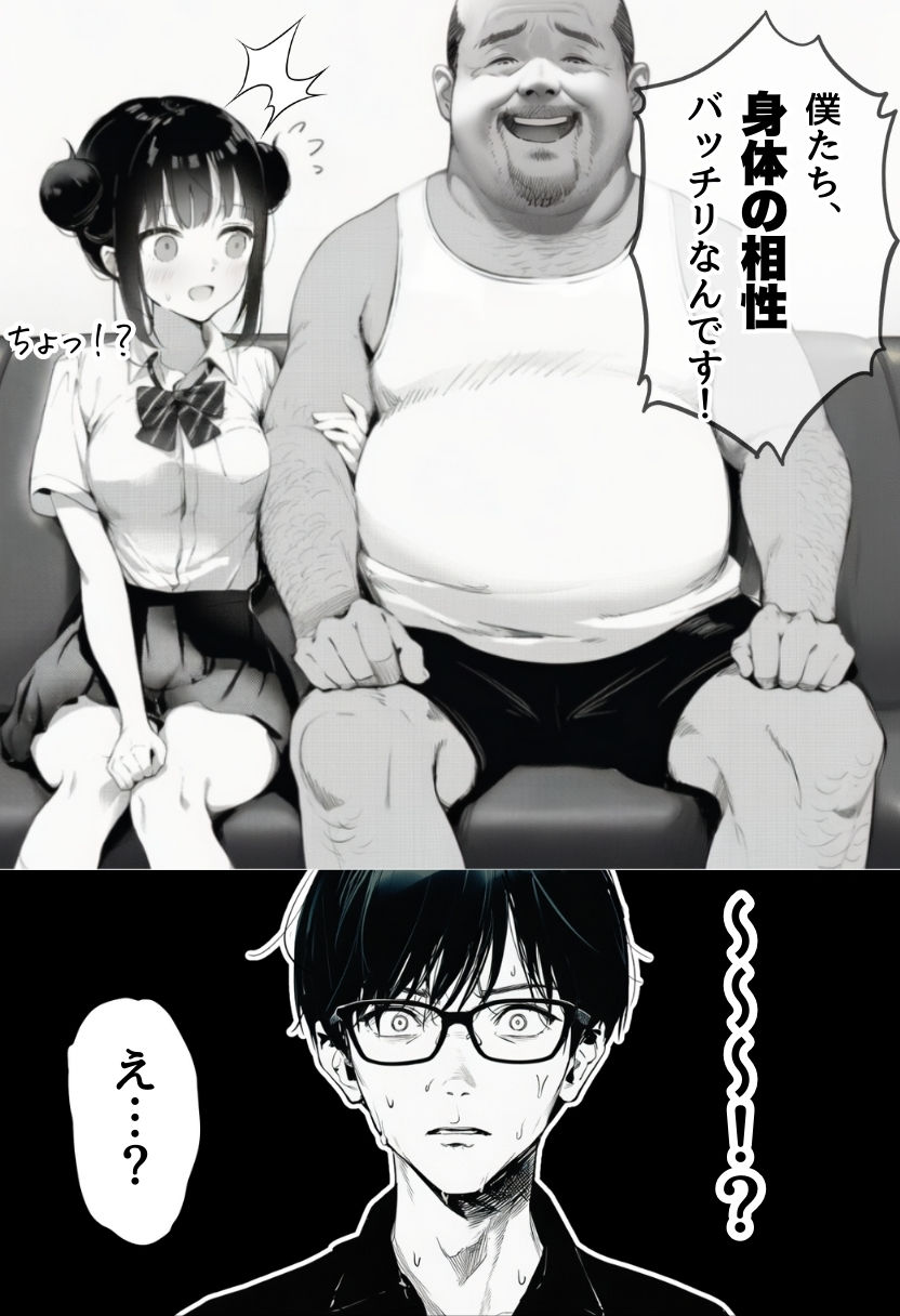 世界一かわいい俺の妹が突然連れてきた彼氏(おじさん)と超特濃種付けセックスをしていた件 画像8