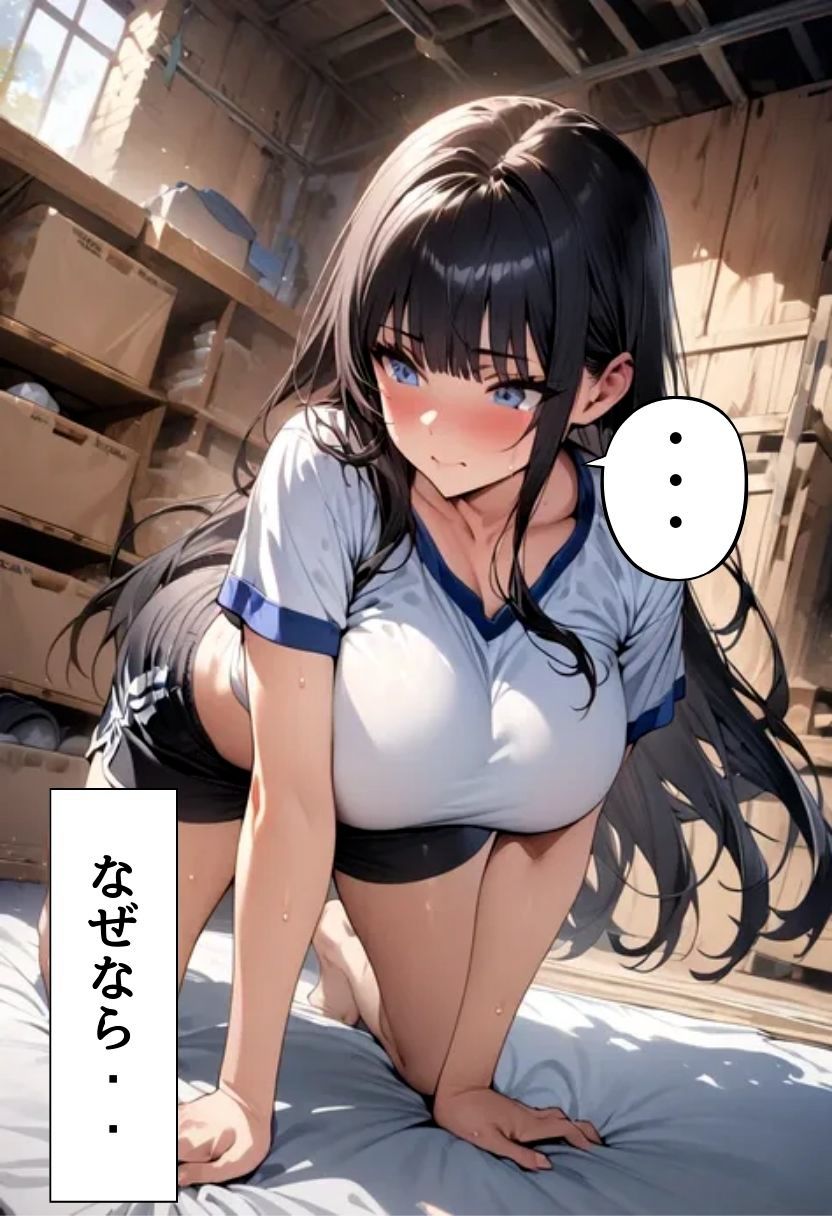 爆乳体育委員と倉庫で濃厚えっち 画像7