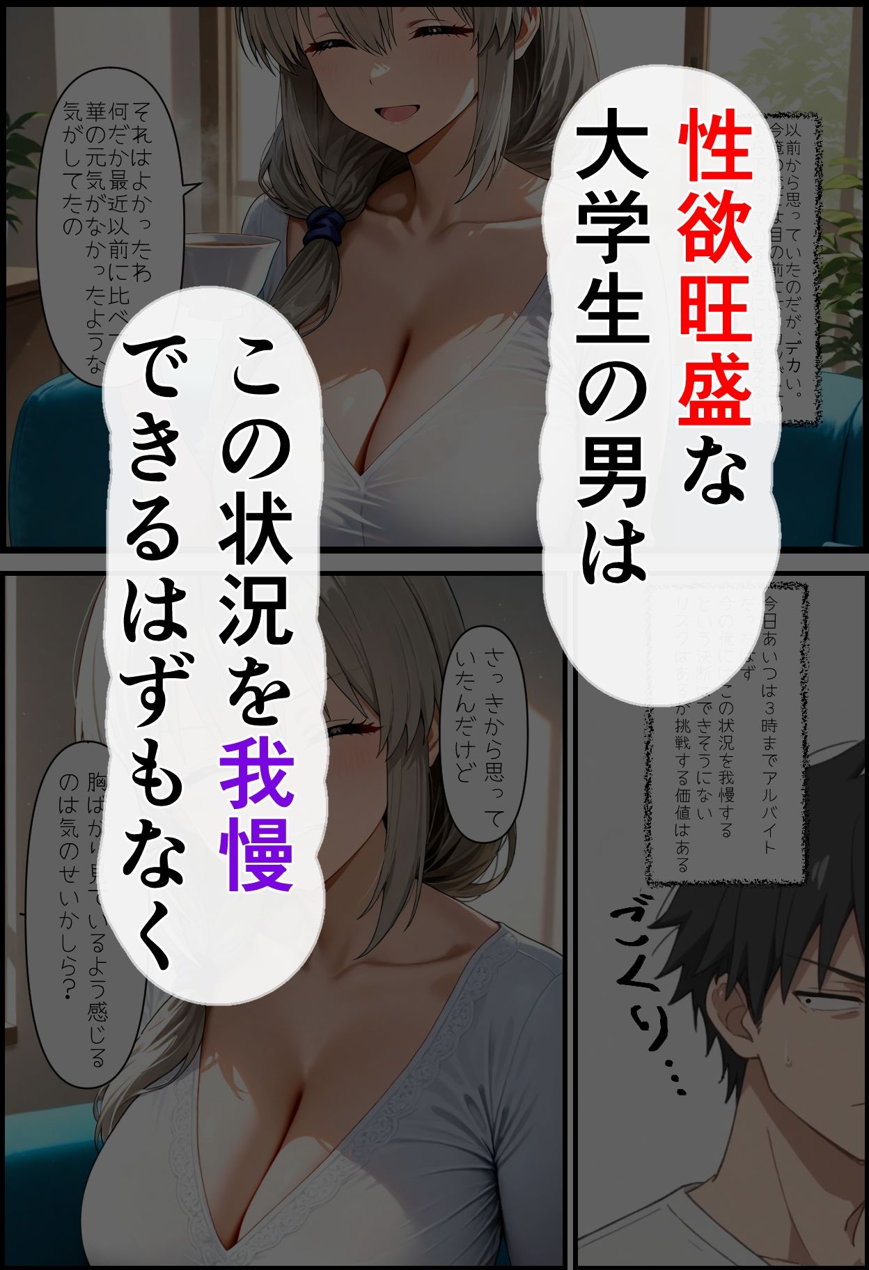 【エロ漫画】娘のクズ彼氏2