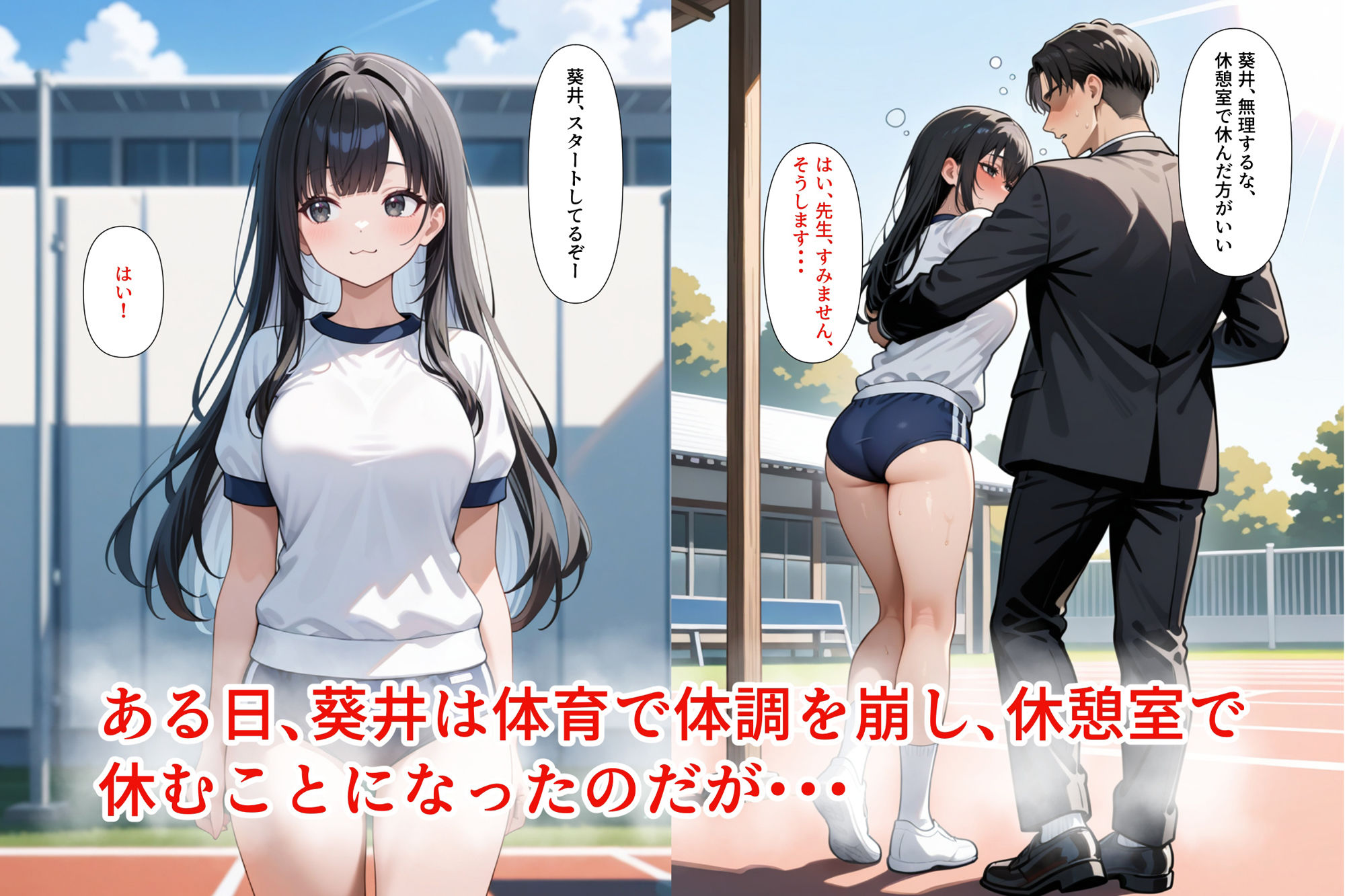 【エロ漫画】清楚な学校アイドルは実はむっつりスケベでセックスが大好きだった話3