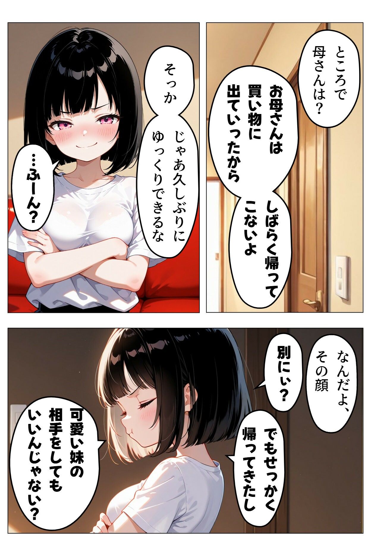 お兄ちゃんとエッチしたい妹がお風呂場で誘惑する話7