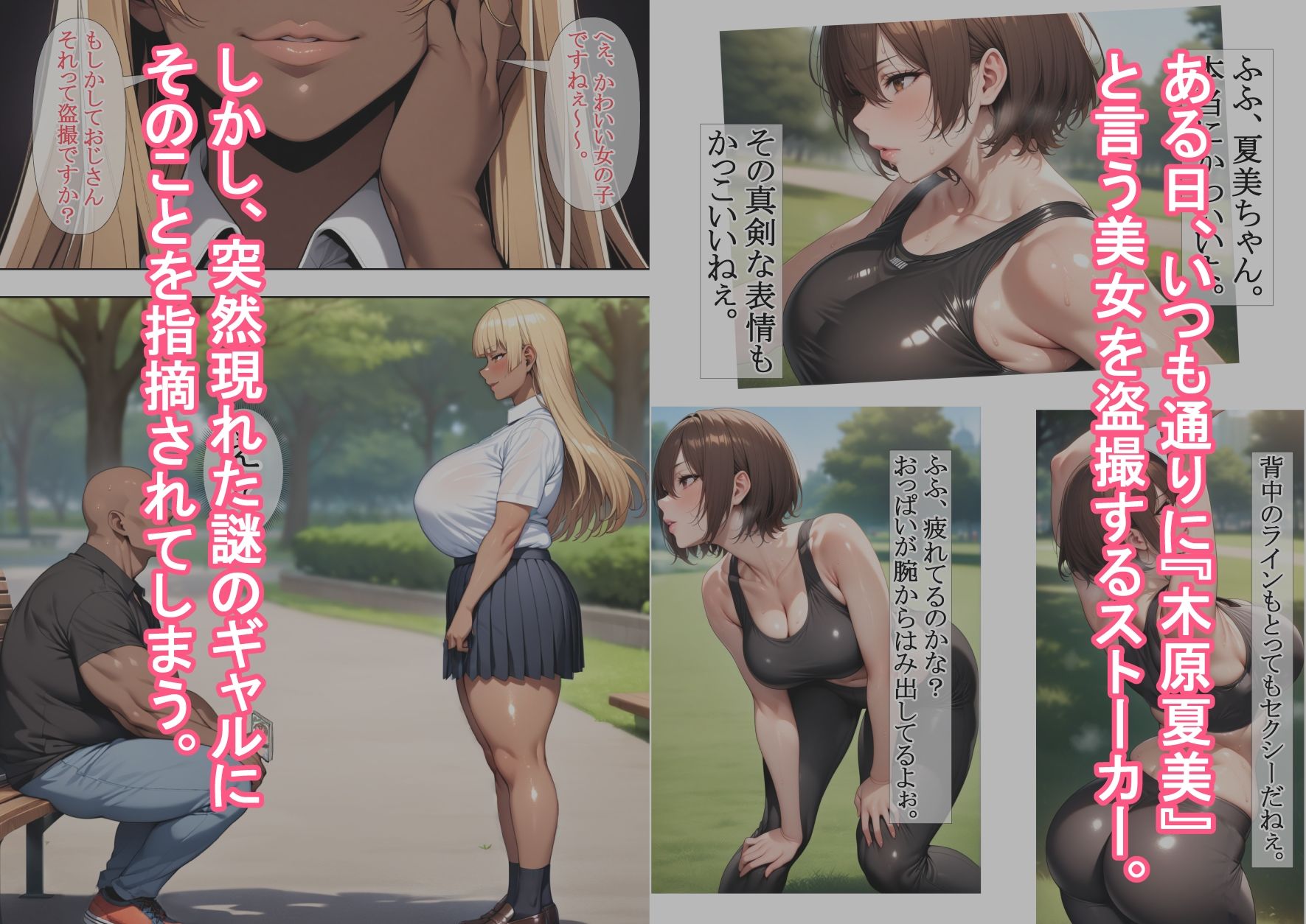 自分がストーキングする木原夏美に憑依することになる【憑依薬3】1