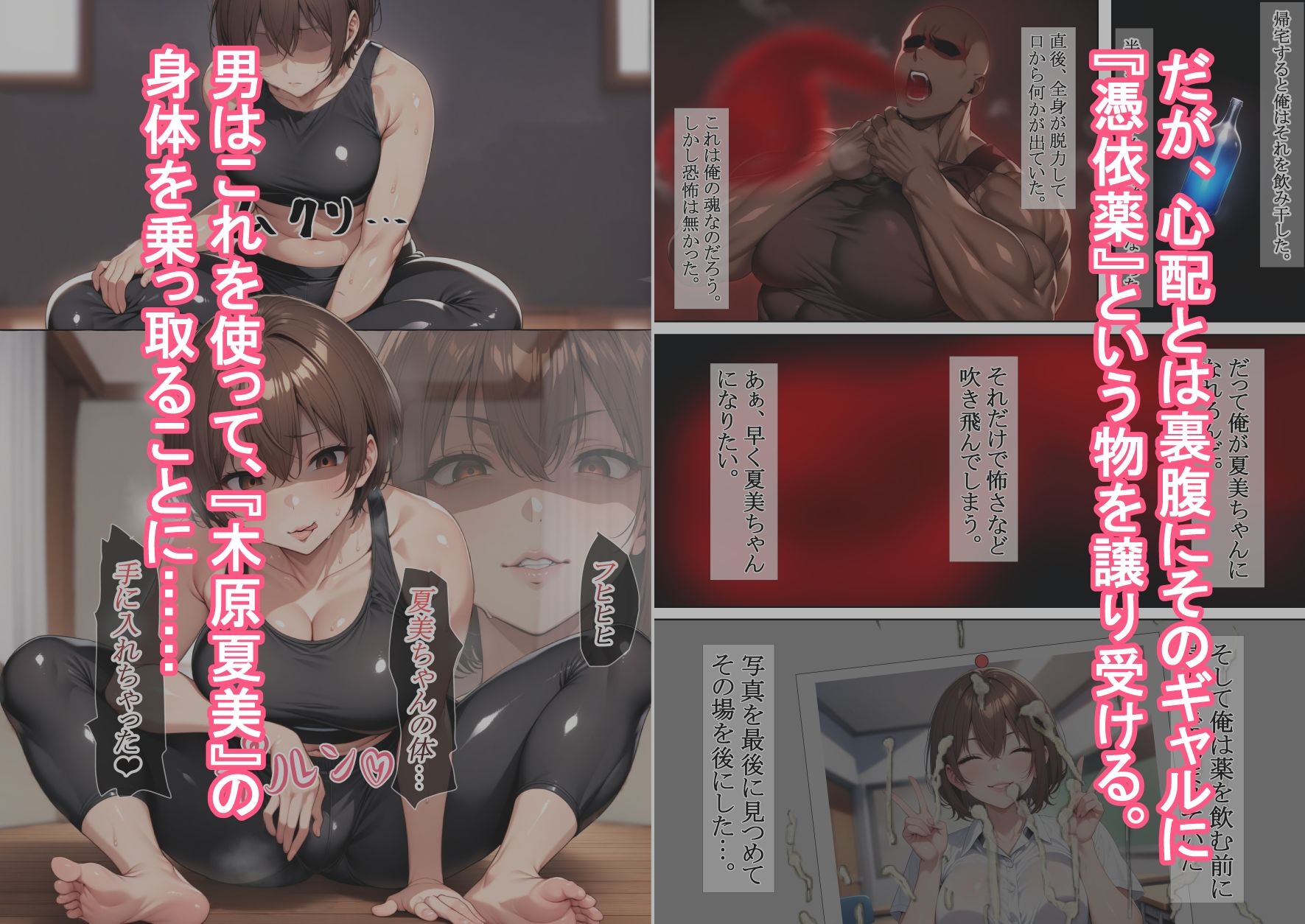 サンプル画像2:憑依薬3(TSの人) [d_531158]