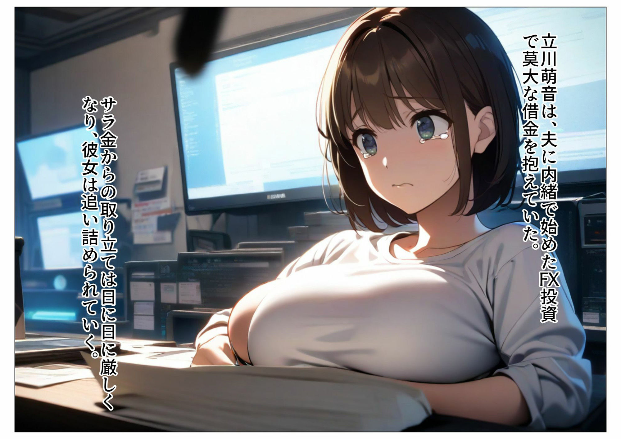 サンプル画像1:快楽の罠・大人の玩具モニターバイト人妻の末路(C.C.WORKS) [d_531698]