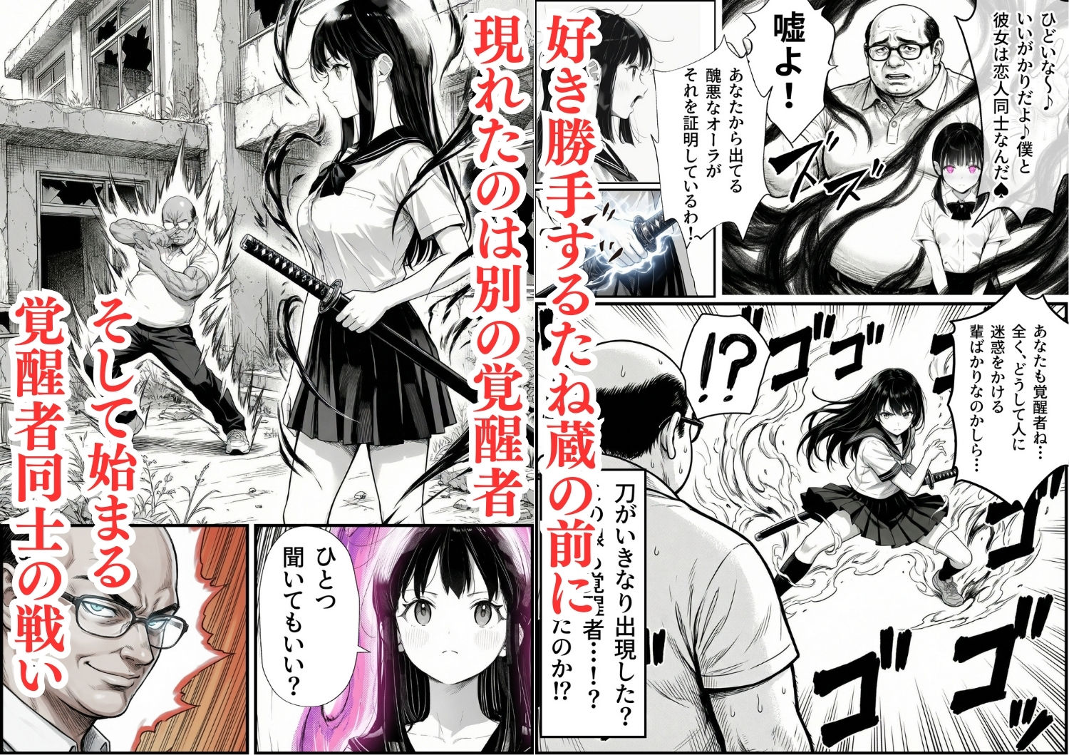 サンプル画像5:操作系チート能力に覚醒したメタボおじさんが最強スマホで美少女種付け性活(竿役が種付けおじさんじゃないとヌケないんだが・・・) [d_532245]