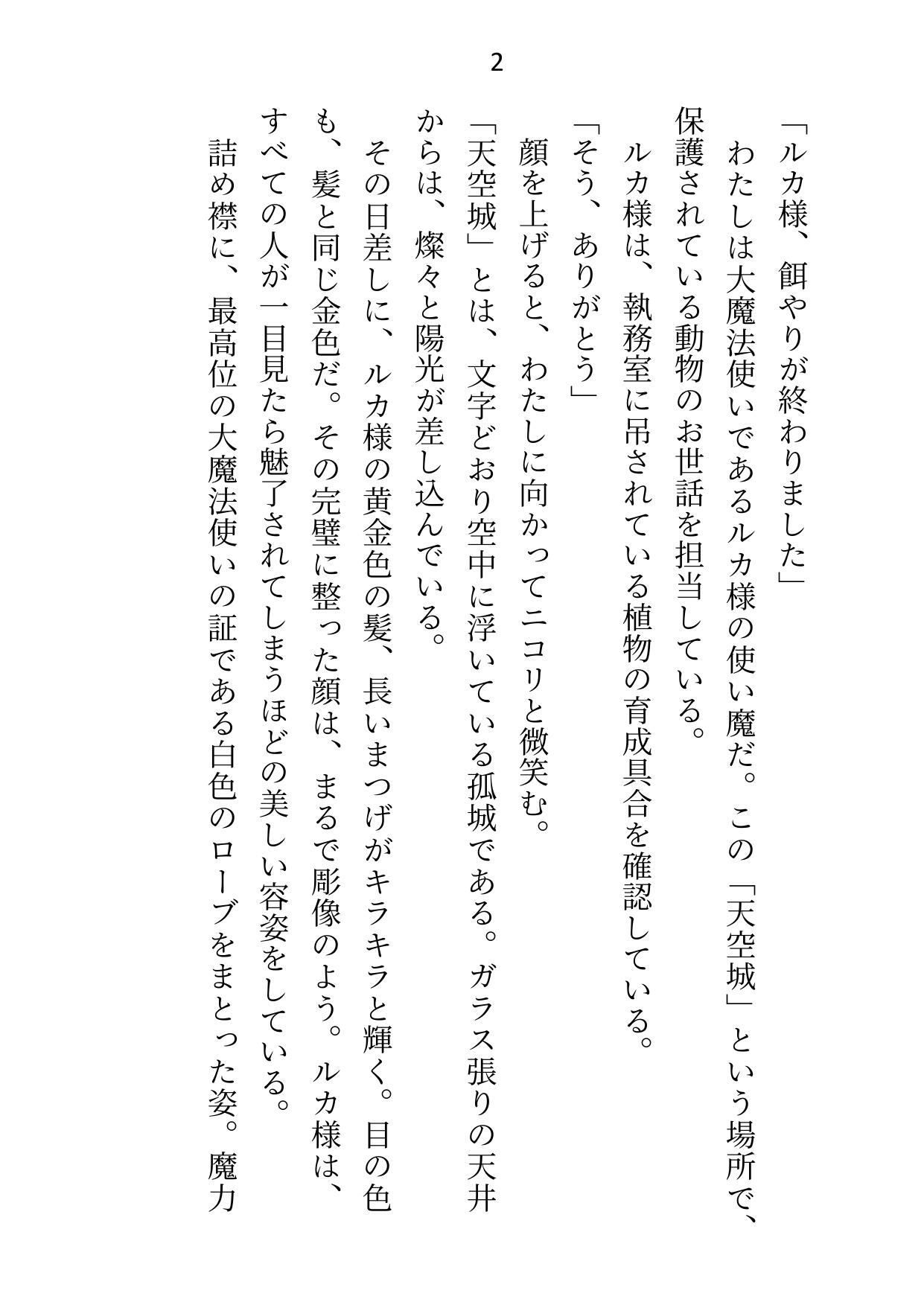 大魔法使い様からえっちで魔力供給してもらってる使い魔ですが元の世界に帰ろうとしたら監禁拘束＆オモチャ責めでトロトロおまんこ中出し調教されちゃいました1