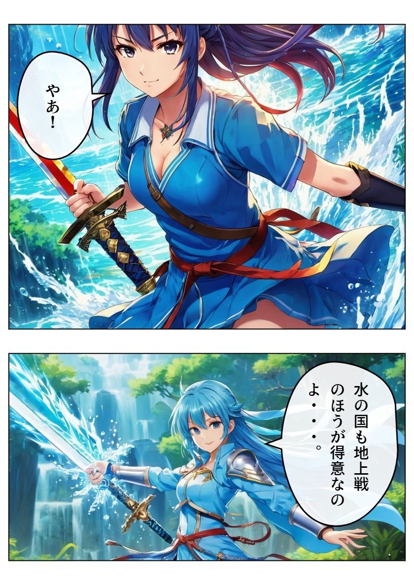 サンプル画像2:鉄壁の勇者の伝説IV(サン・マテリアル) [d_532769]