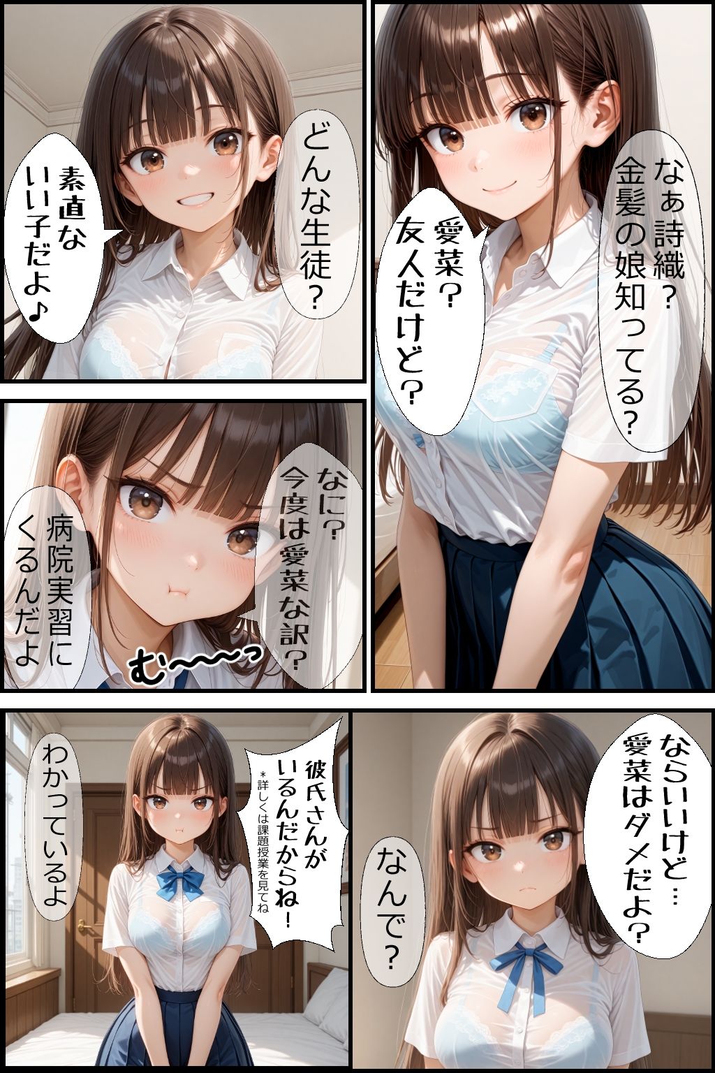 サンプル画像2:エロ校医の日常【第四診察】(misaki.AIart) [d_532842]