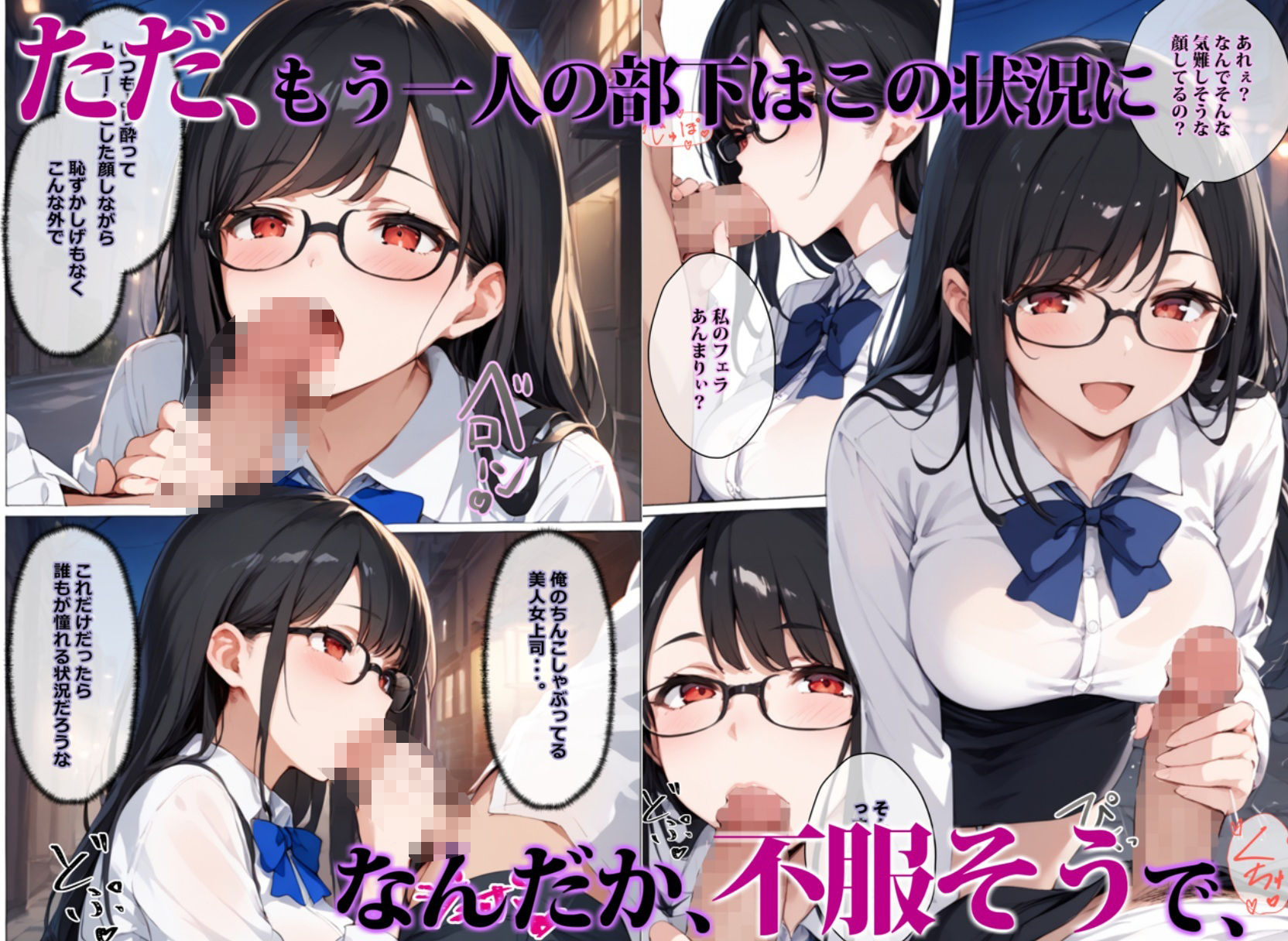 サンプル画像4:上司がキツマン過ぎて、部下が全員辞めました(エロマンガールズ) [d_532915]