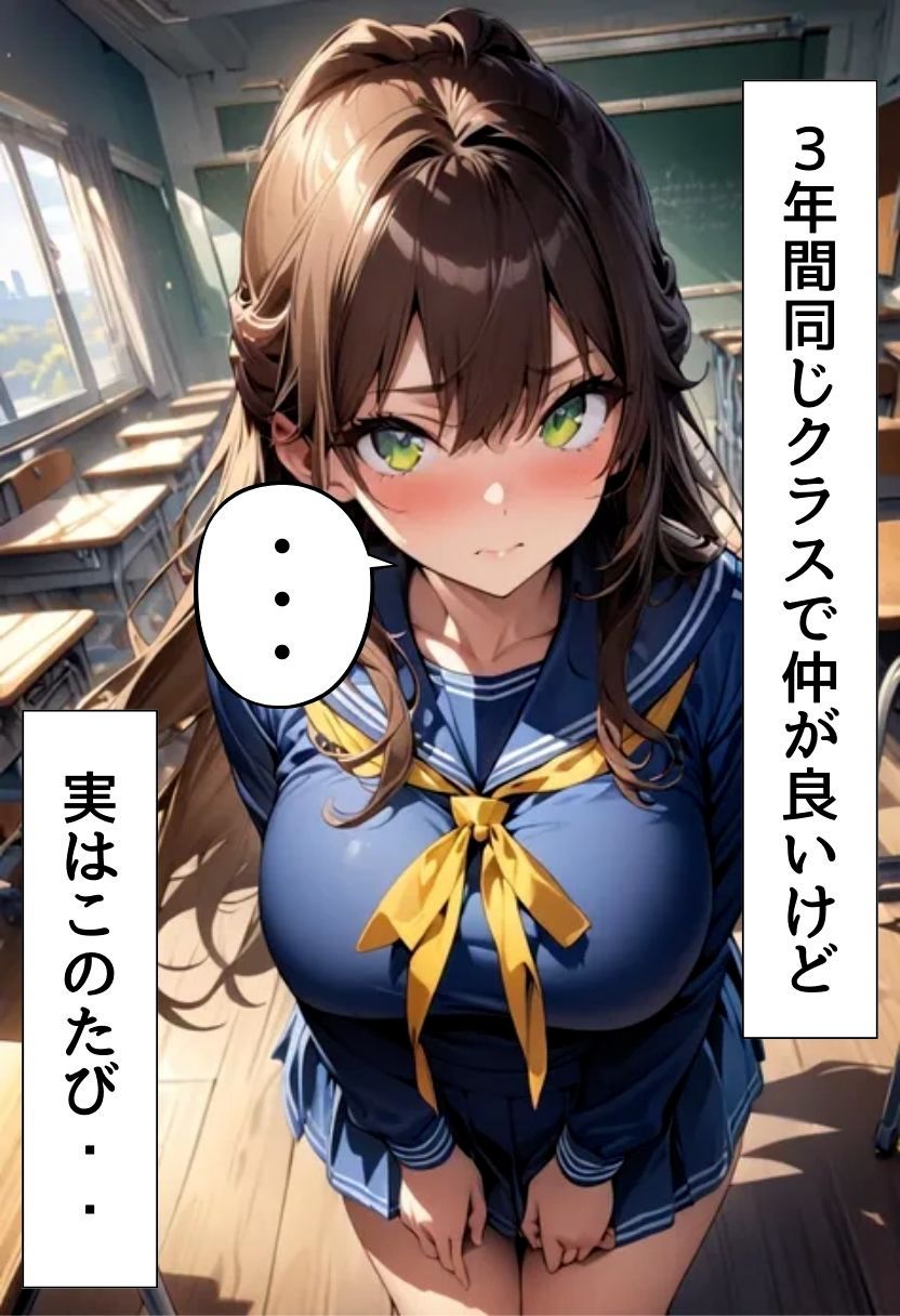 サンプル画像2:爆乳同級生と従順濃厚えっち(にじいろ☆がーるず) [d_534924]