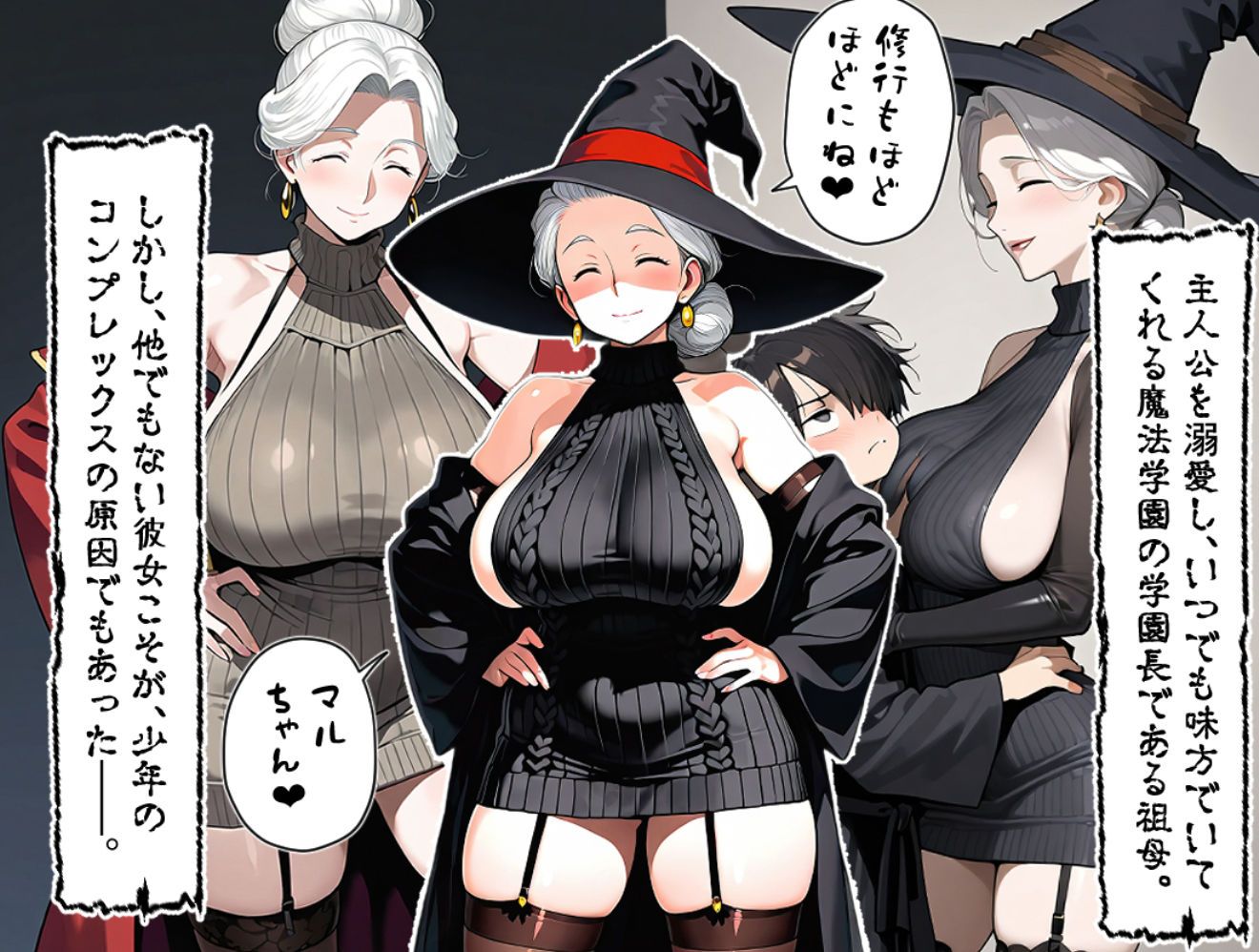 サンプル画像2:悪魔とボク〜おばあちゃんに催●洗脳っ！？〜(へんまに。) [d_536179]