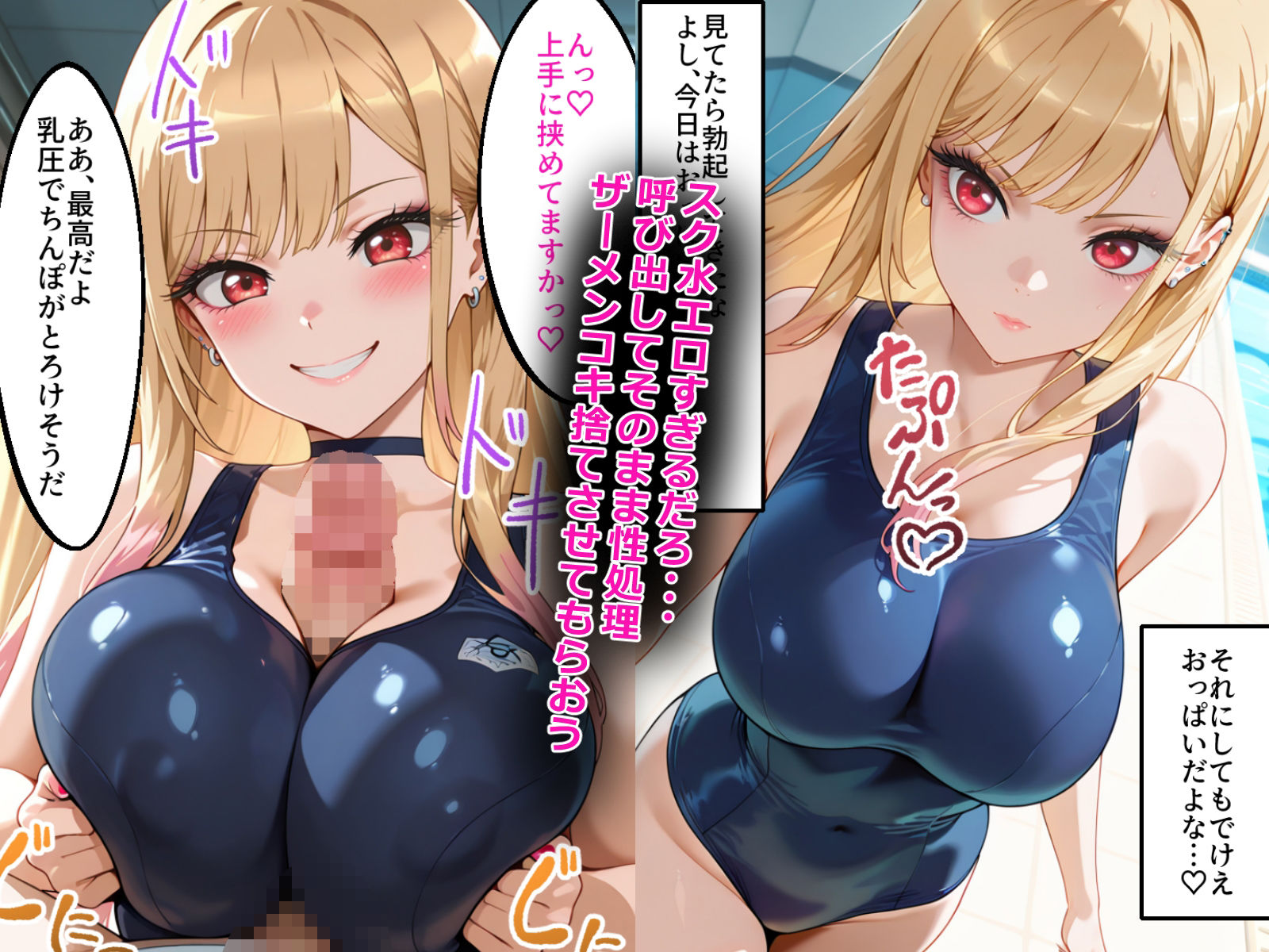 サンプル画像3:催〇アプリ開発されたカラダ抗えない快楽-喜多川海夢編-(海浜セーター) [d_536691]