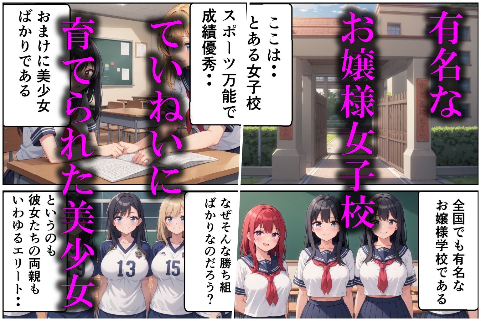 サンプル画像1:私の推しッ！  〜人生を売る美少女たち〜(Pretty Sushi Girls) [d_536871]