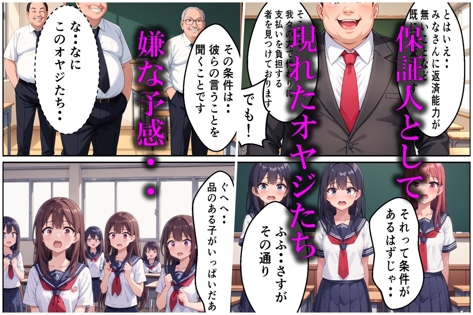 サンプル画像6:私の推しッ！  〜人生を売る美少女たち〜(Pretty Sushi Girls) [d_536871]