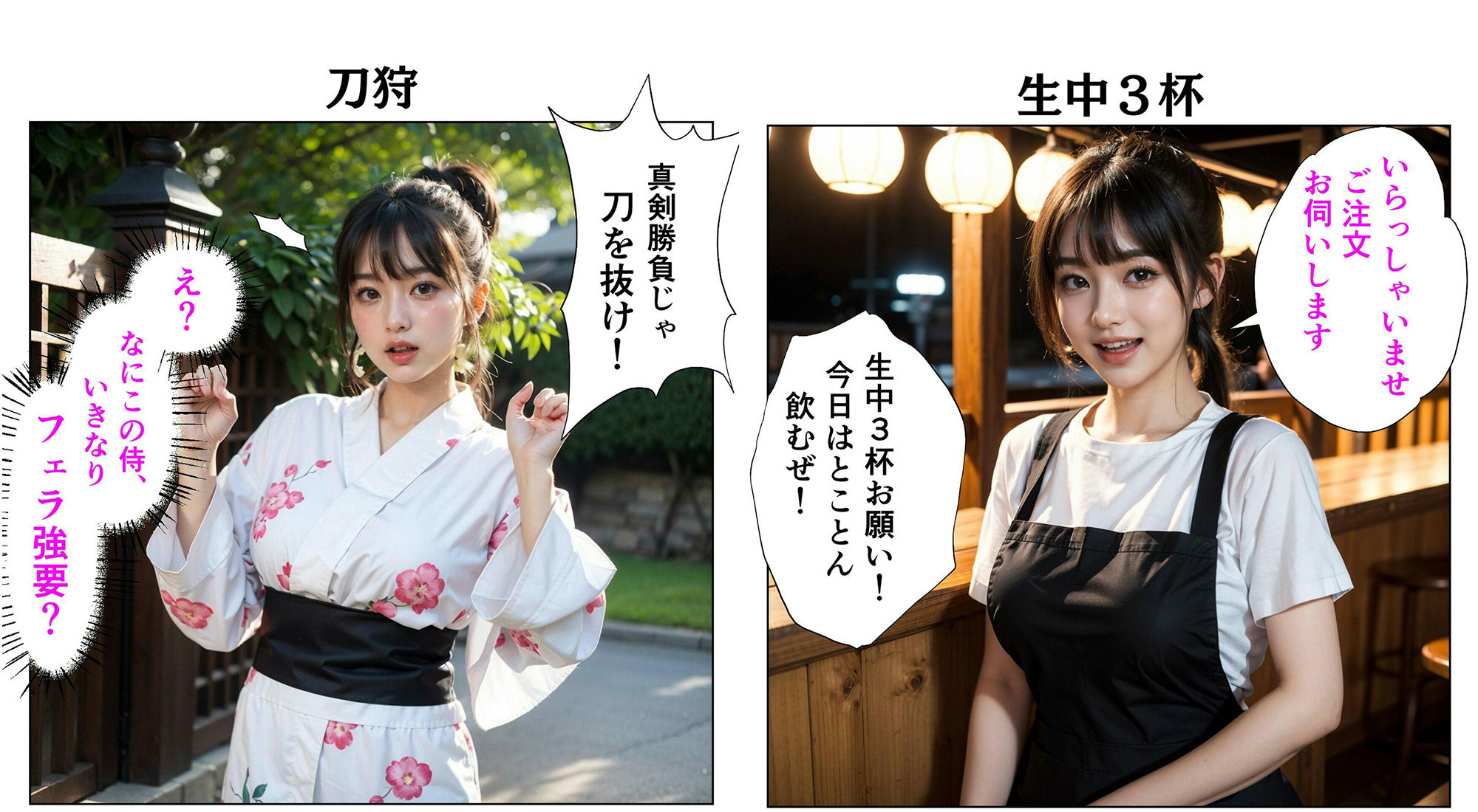 サンプル画像6:えちえち4コマ(秘密の彼女) [d_539976]