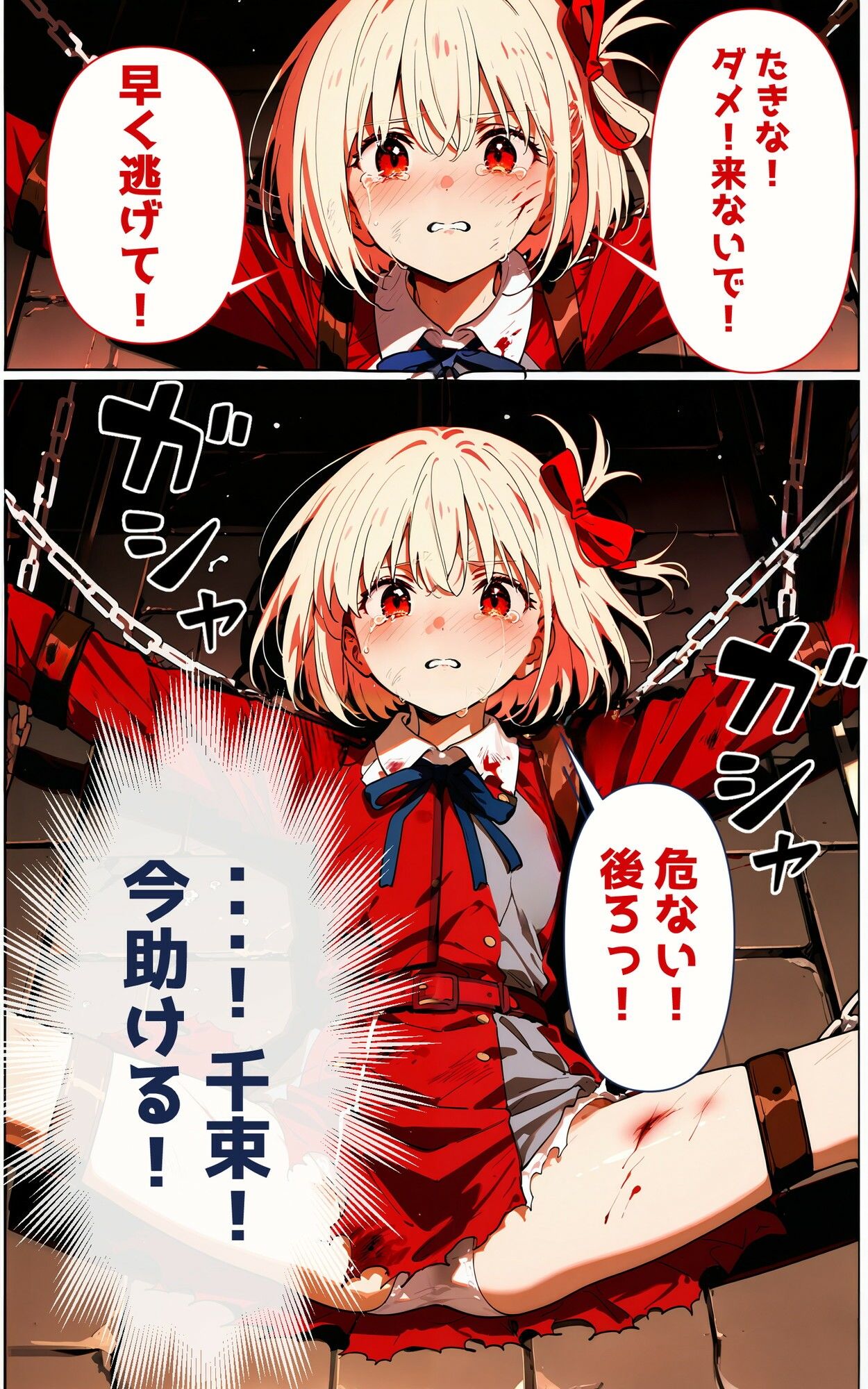 サンプル画像3:ヒロイン敗北-恥辱のリコリス(ぜったいにまけない！) [d_540393]