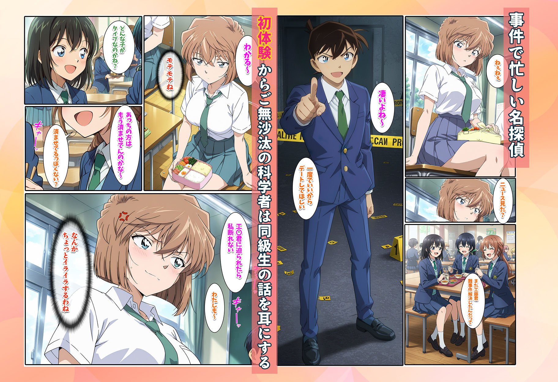 サンプル画像1:新・名探偵の三角関係2(BK) [d_540541]