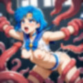 Octopus Monster Attacks Sailor Warriors