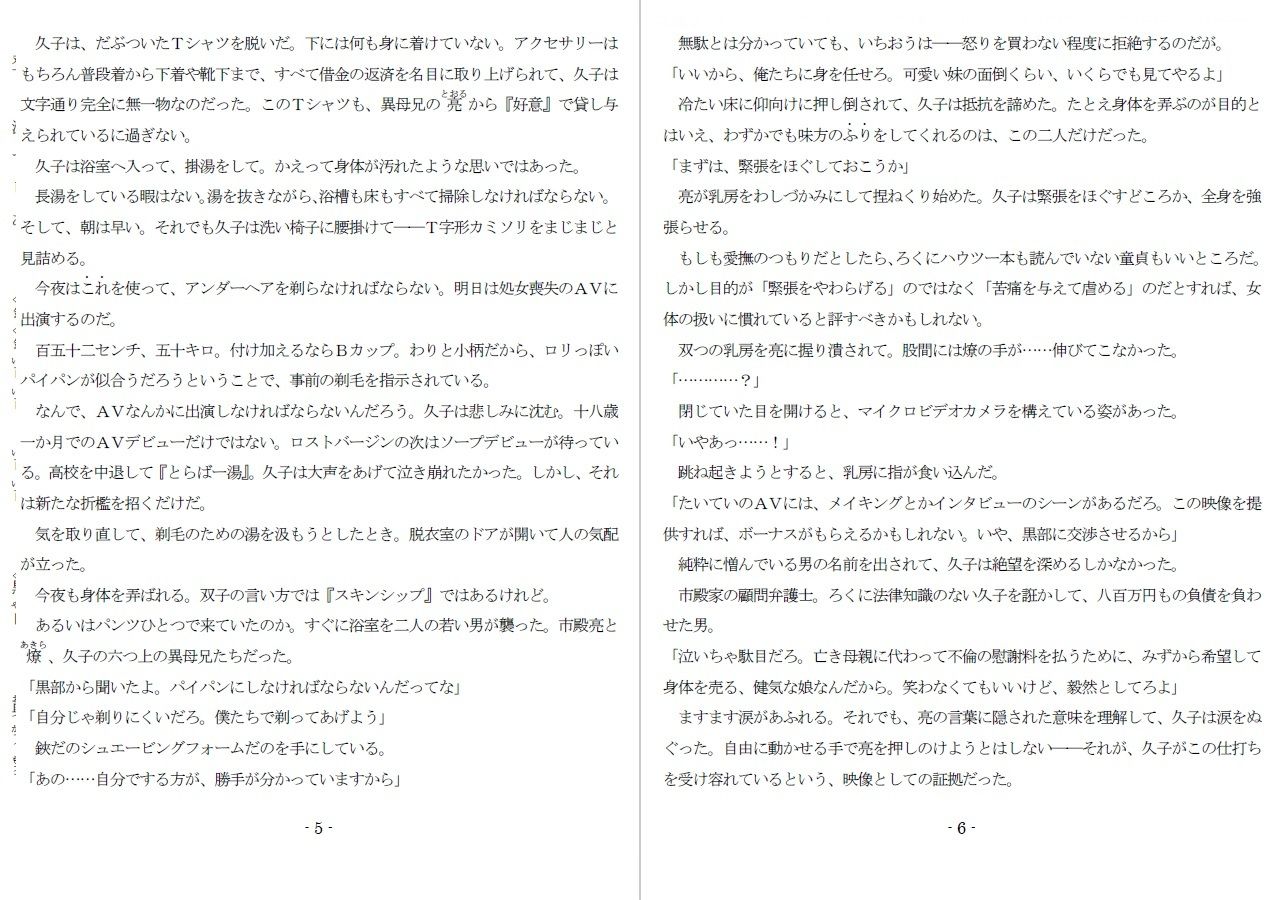 サンプル画像3:800万円のDVR:淫虐調教編(SMX工房) [d_541353]