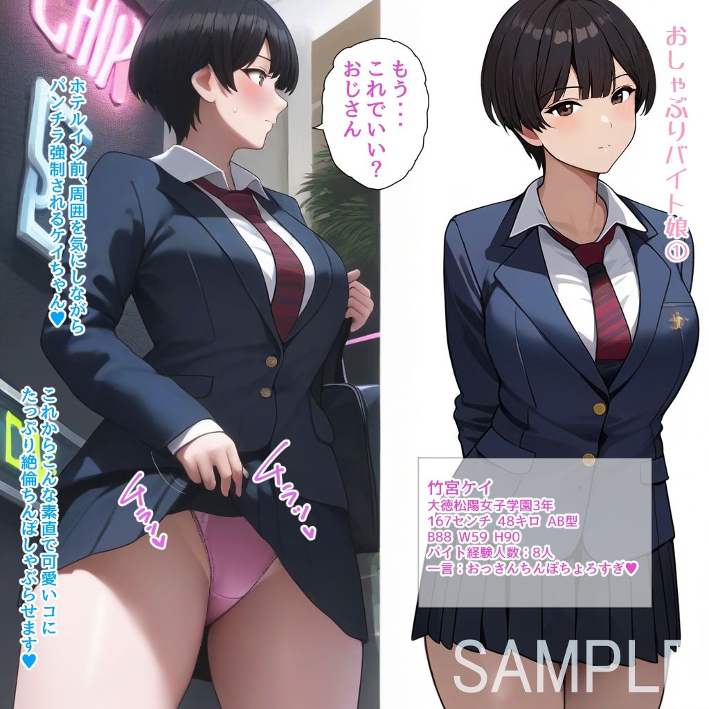 サンプル画像1:美少女ザー面コレクション1(春風十日) [d_541382]