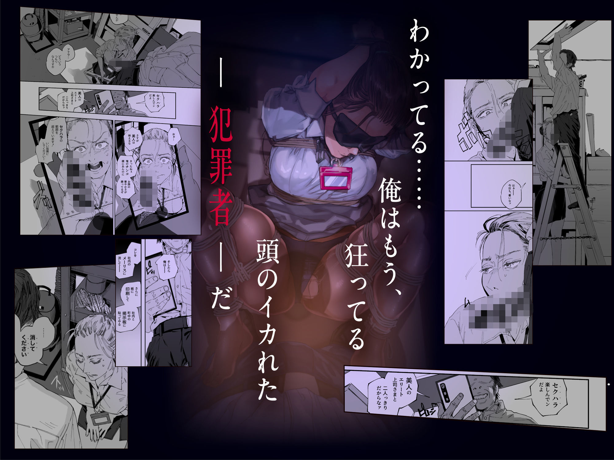 サンプル画像1:職場のエリート美女上司は、ただの気の強い処女でした！2 ガチ泣きで懇願しても絶頂中出し 学歴コンプ丸出しの超ひどい限界おっさんに 職場で全裸まで剥かれた高学歴女(サムライ忍者GREENTEA) [d_541669]