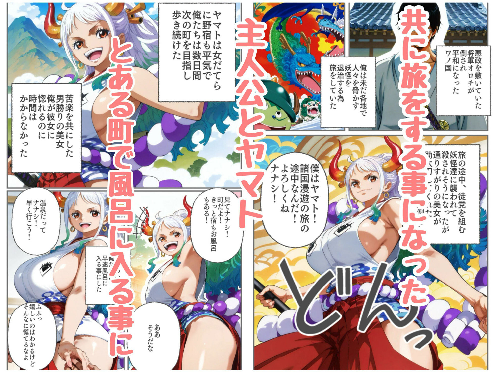 サンプル画像1:俺とヤマトの無知むち寝取られ漫遊記(ムチ無知AI好会) [d_542625]