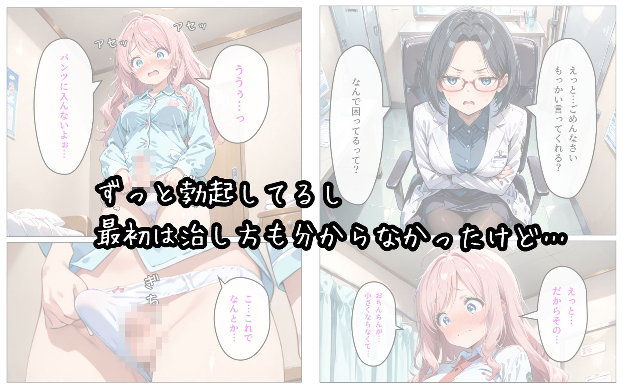 サンプル画像2:寄生チ〇ポに快楽堕ちして女子校の同級生に種付けしまくる(浴衣のしのぎ) [d_542821]