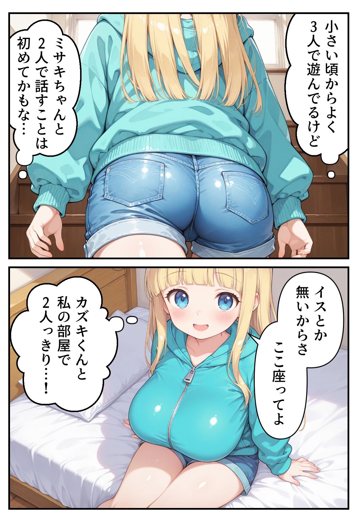 サンプル画像3:友達の妹が堕ちるまで(AI天獄) [d_543272]