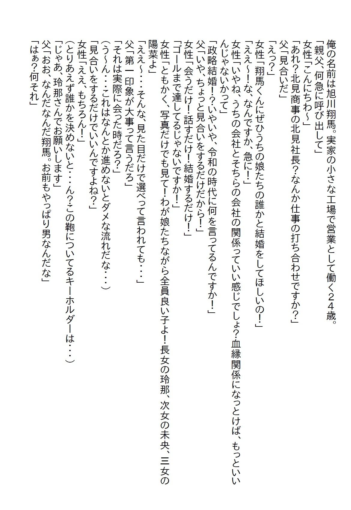 【お気軽小説】グラドル並みのナイスバディと愛のない政略結婚をしたが、距離が縮まってようやく身体を許してもらえた結果… 画像1