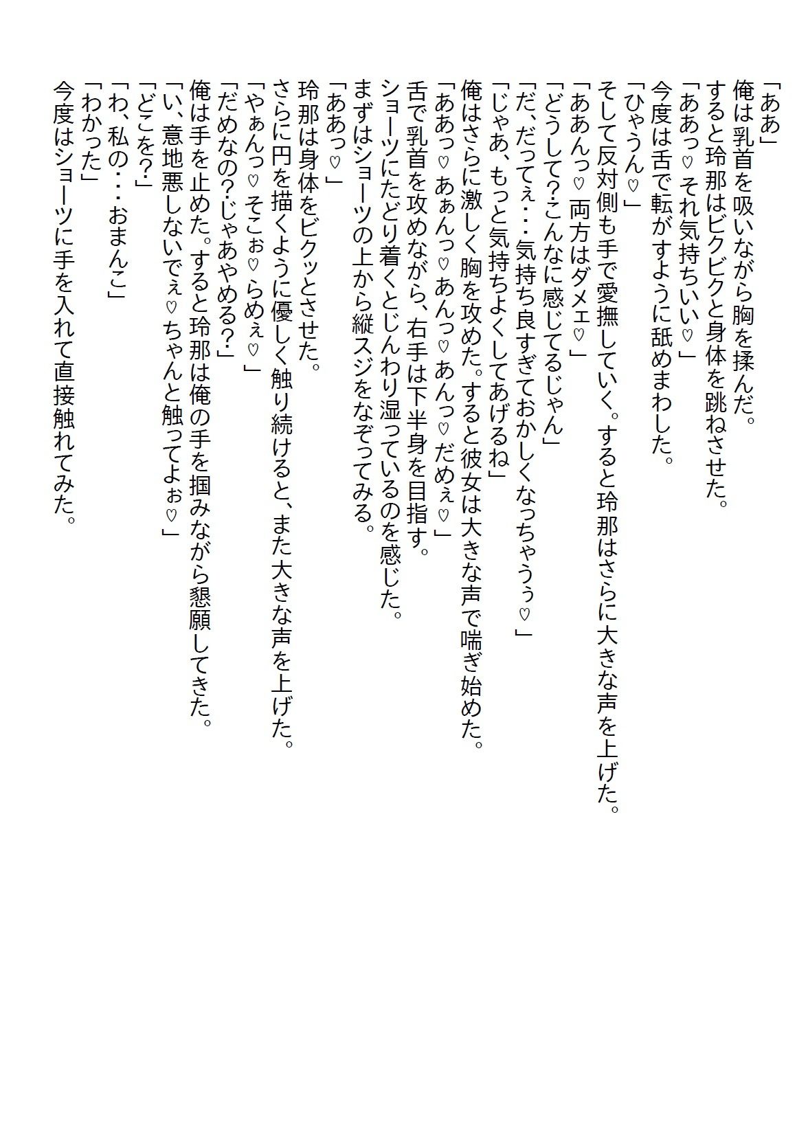 【お気軽小説】グラドル並みのナイスバディと愛のない政略結婚をしたが、距離が縮まってようやく身体を許してもらえた結果… 画像3