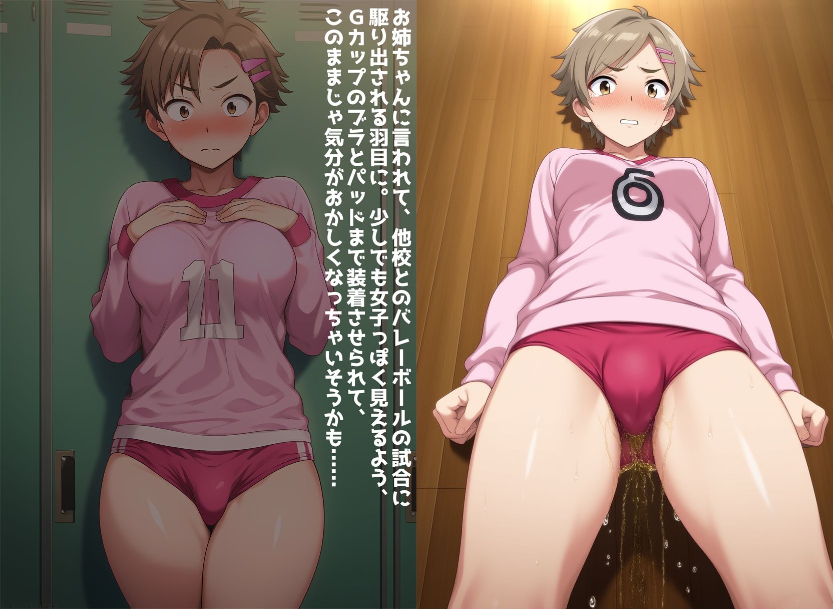 女学園で男の娘をお漏らし調教中 画像10