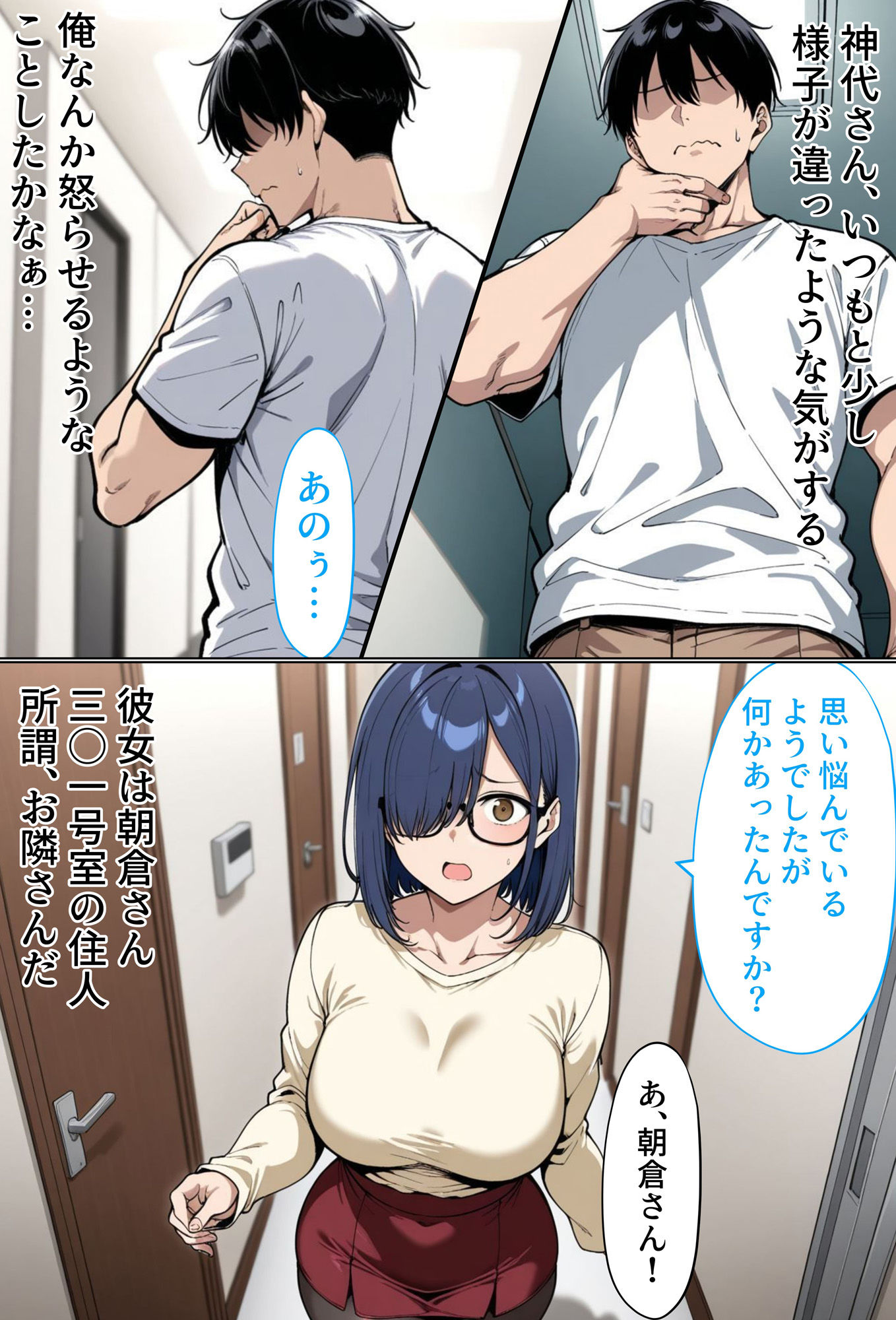 サンプル画像3:僕の憑神様(Yoshiのイラスト工房) [d_544725]