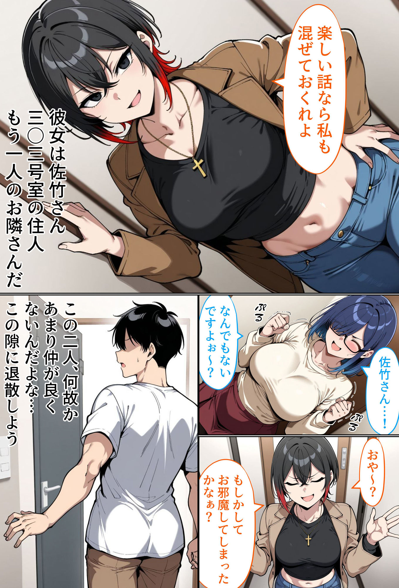 サンプル画像5:僕の憑神様(Yoshiのイラスト工房) [d_544725]